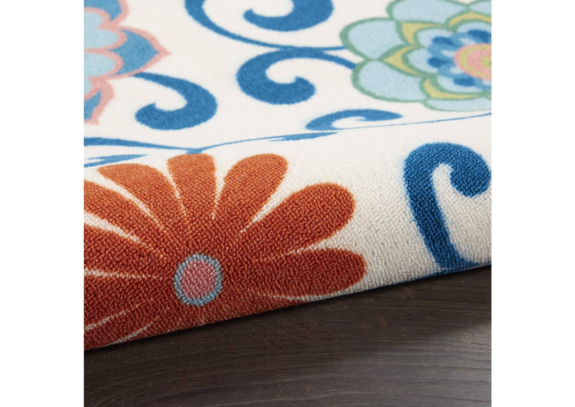 Waverly Wav01/Sun & Shade 4' x 6' Area Rug,Nourison