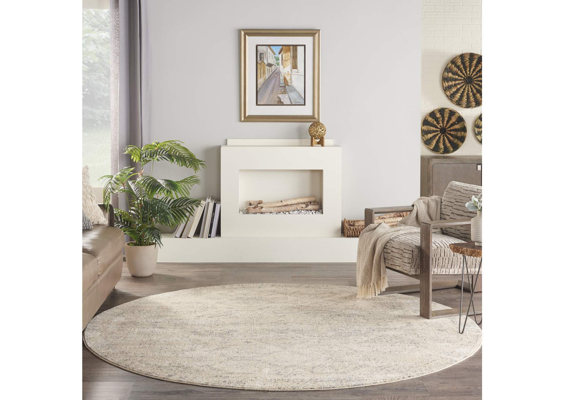 Nourison Tranquil 8' Round Area Rug,Nourison