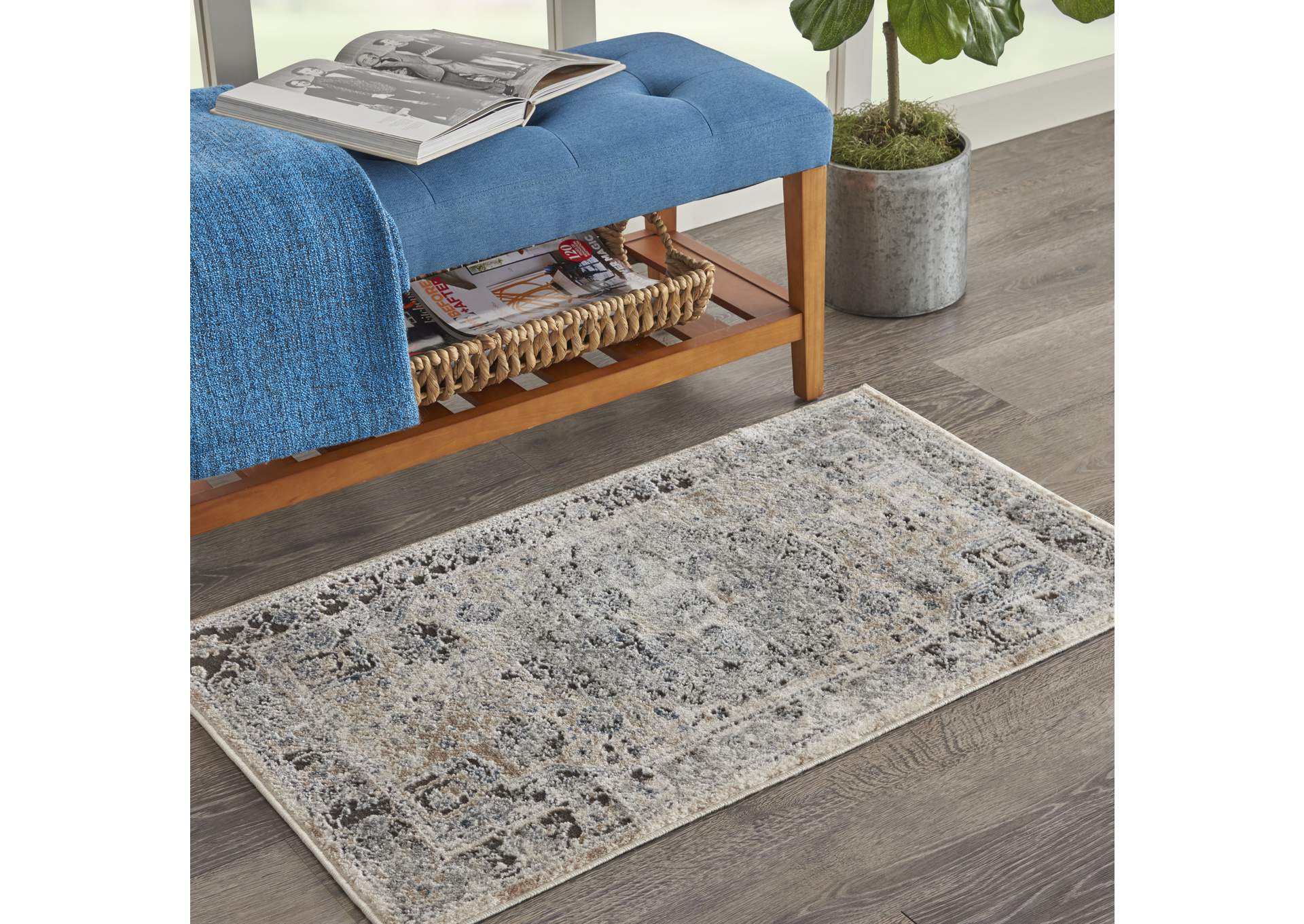 Nourison Quarry 2' x 4' Persian Area Rug,Nourison