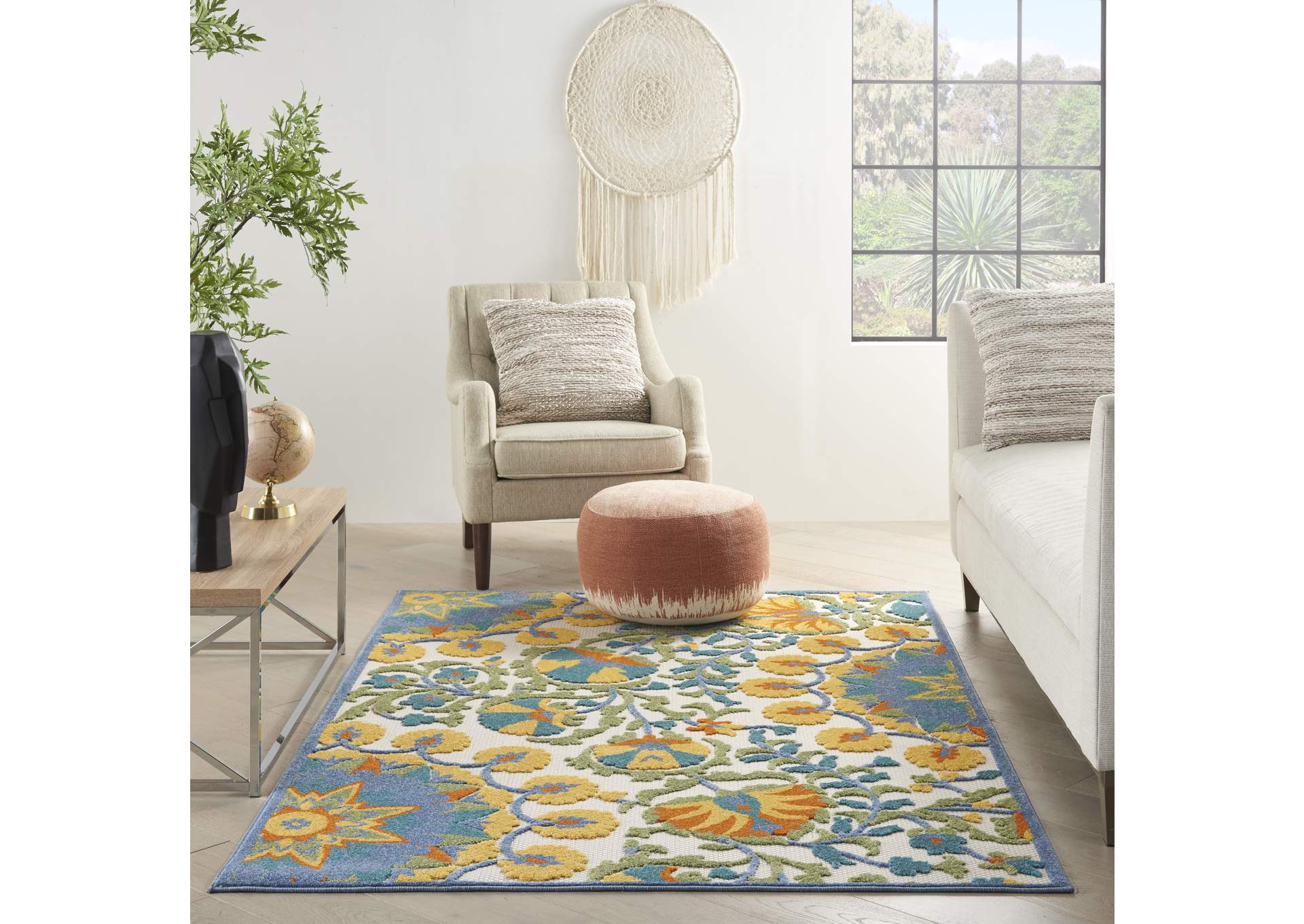 Nourison Aloha 4' x 6' Area Rug,Nourison