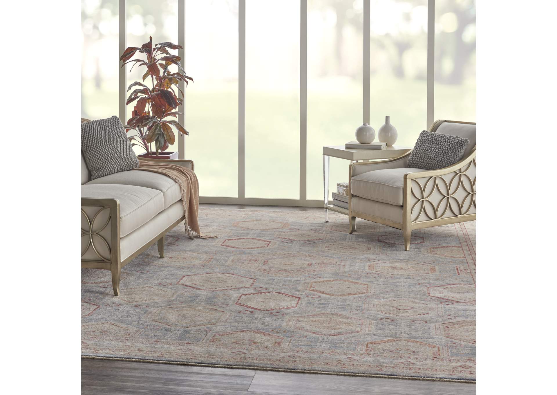 Nourison Homestead 10'x13' Traditional Area Rug,Nourison
