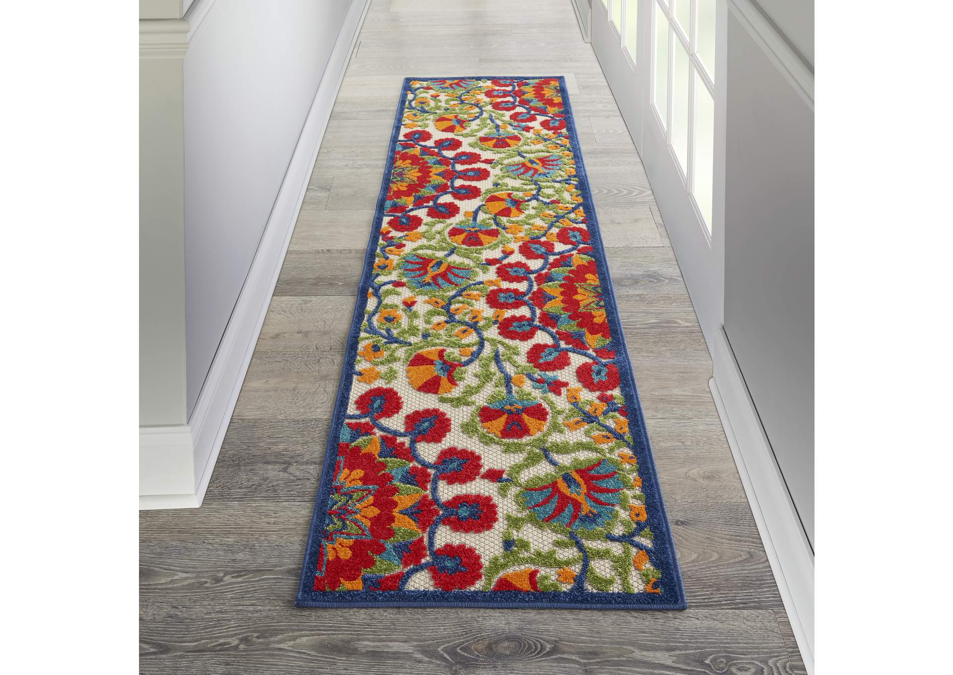 Nourison Aloha 8' Runner Area Rug,Nourison