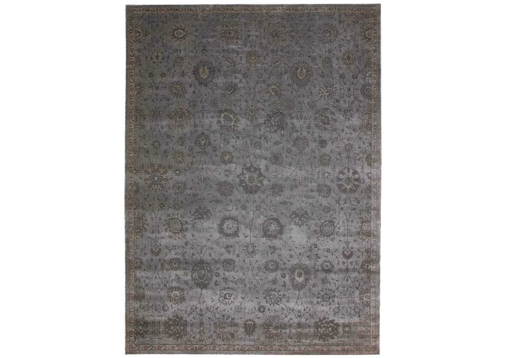 Nourison Luminance LUM06 Grey 9'x13' Rug,Nourison