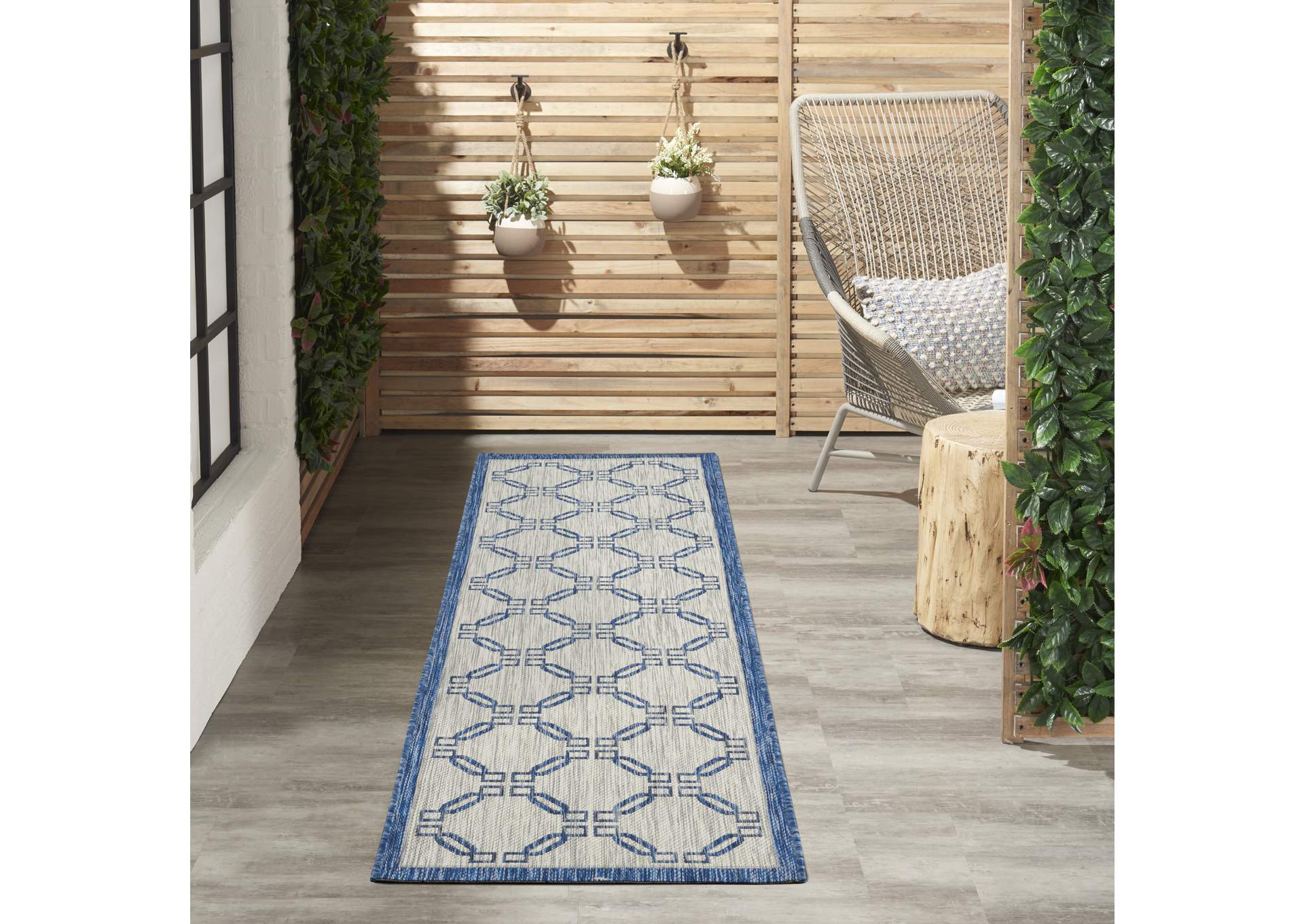 Nourison Country Side 8' Runner Area Rug,Nourison