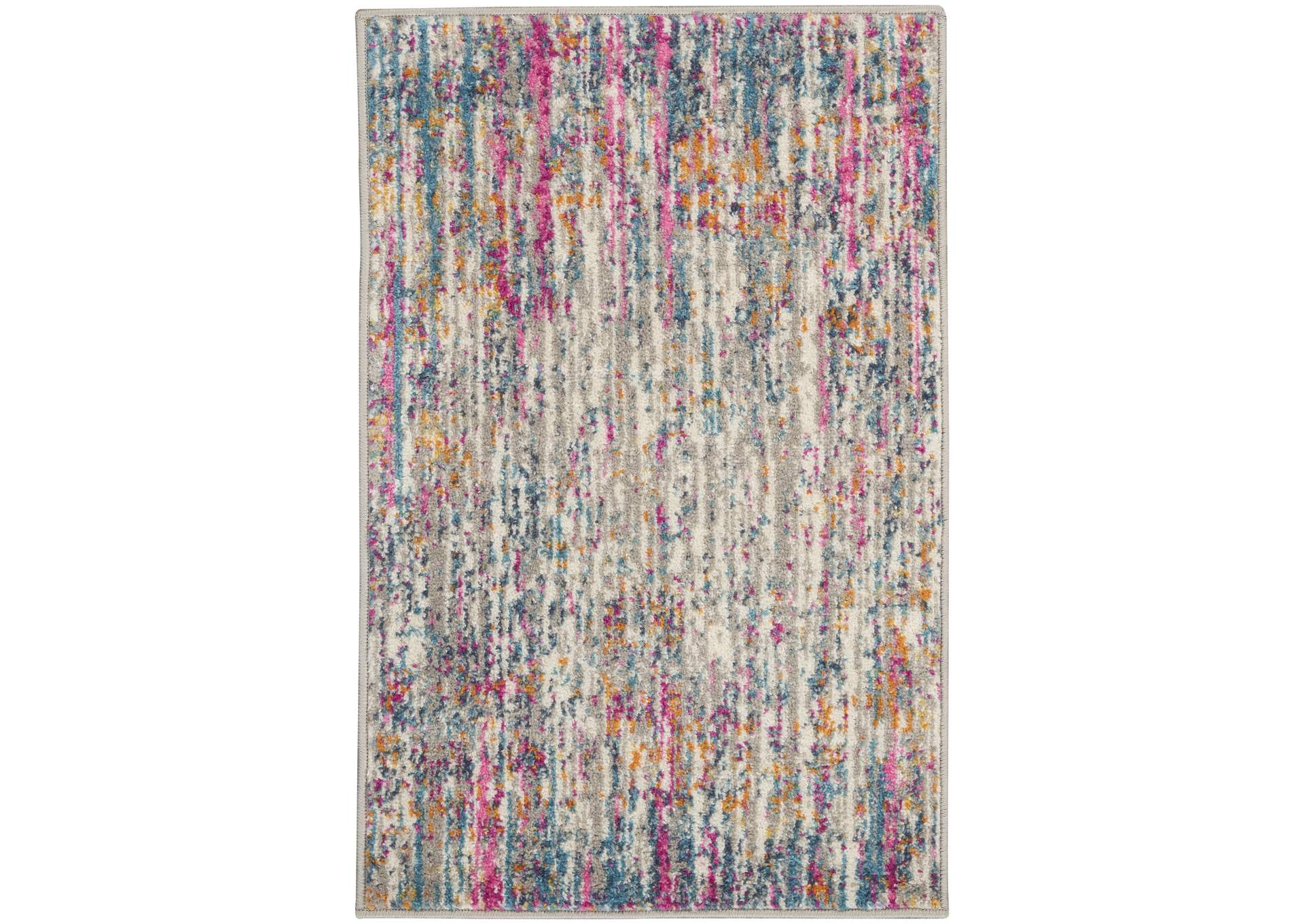 Nourison Passion 2'x3' Ivory Multicolor Area Rug,Nourison