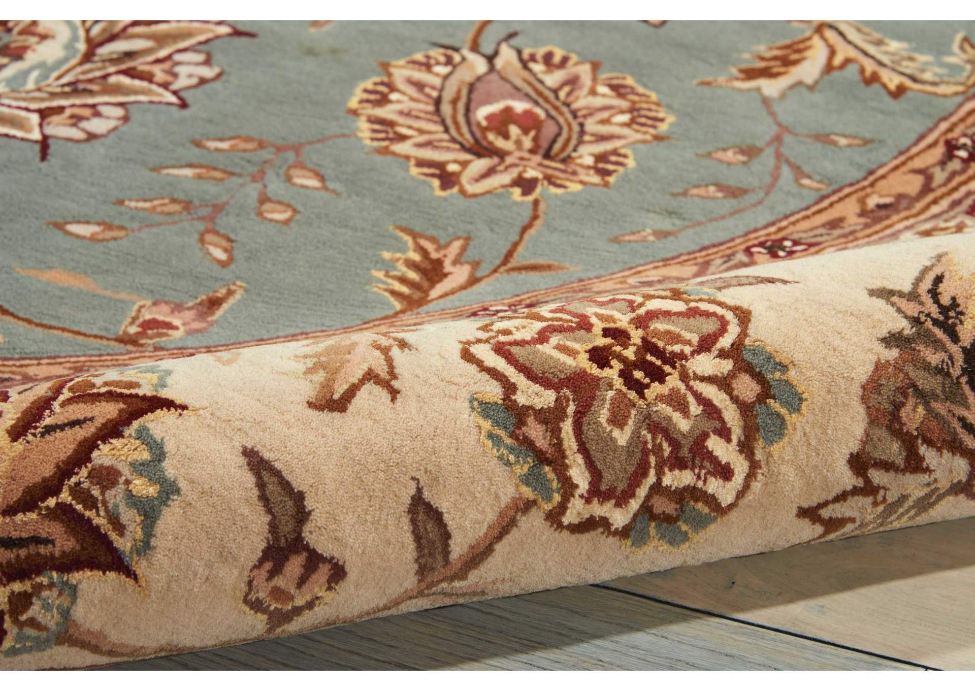 Nourison 2000 2210 Blue 10' Oval Area Rug,Nourison