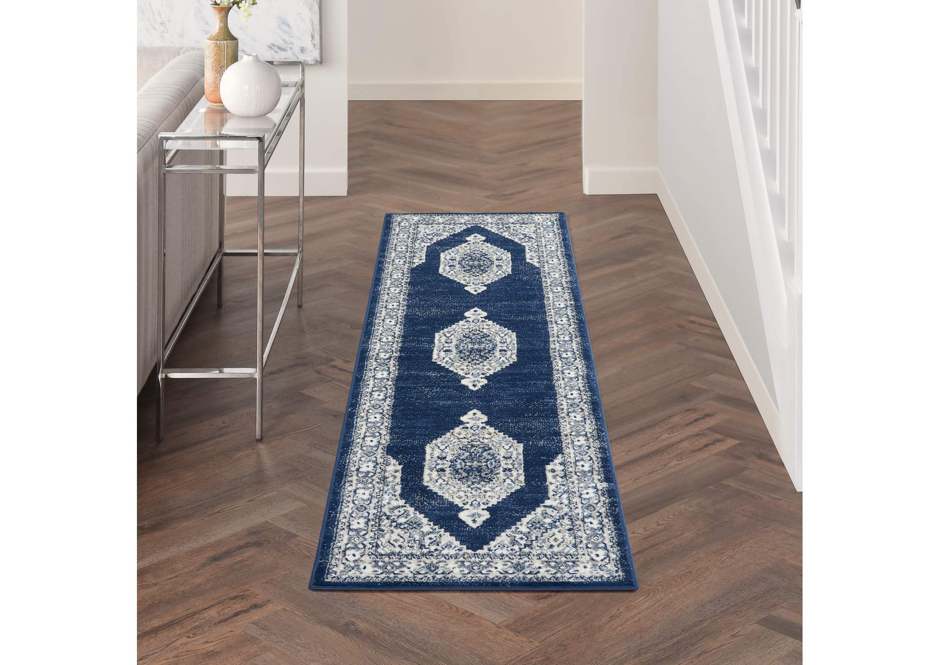 Nourison Cyrus 8' Runner Area Rug,Nourison
