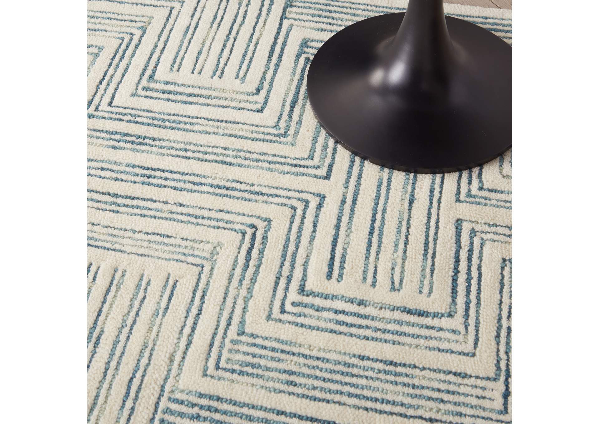 Nourison Interlock 5' x 8' Area Rug,Nourison
