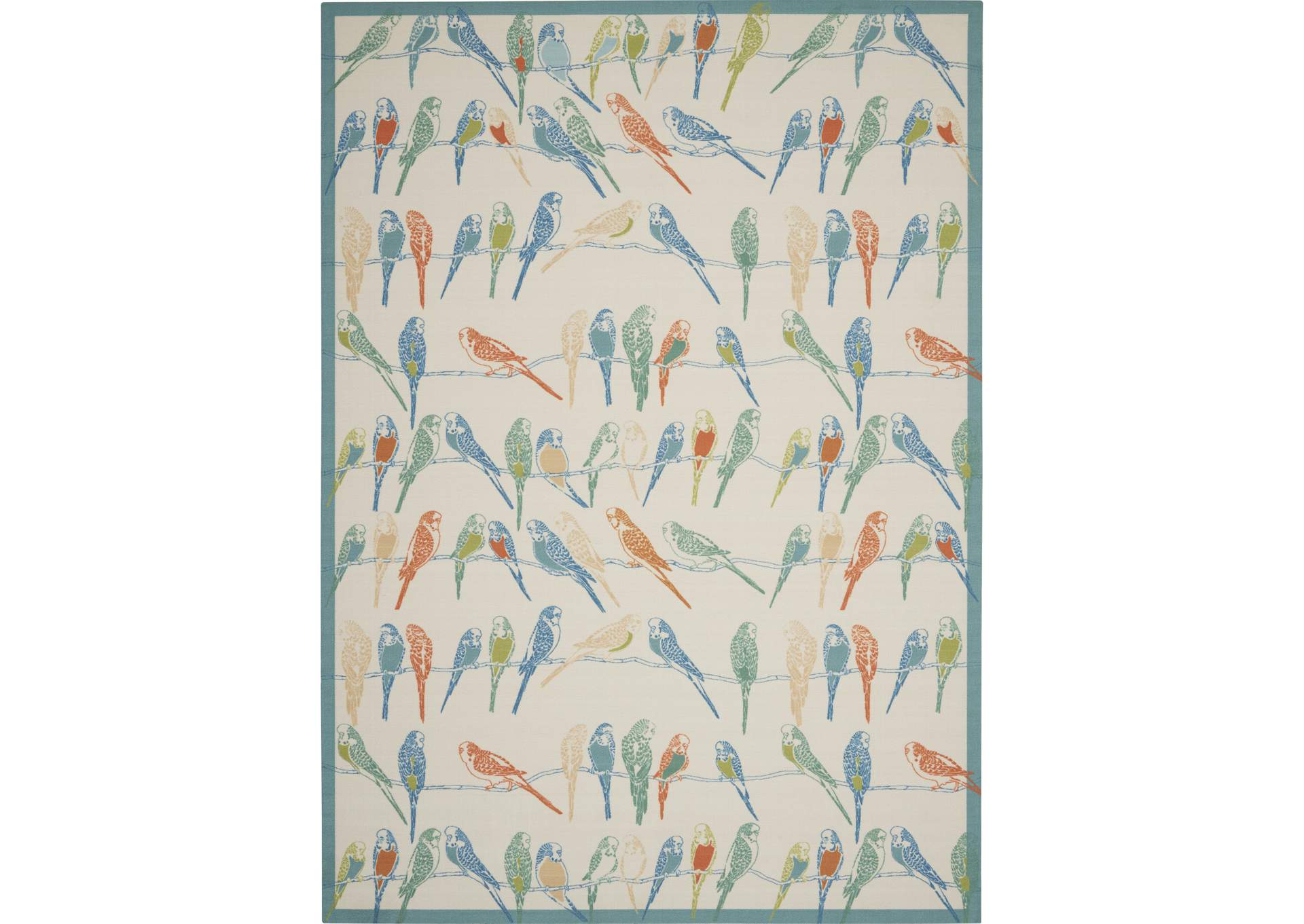 Waverly Sun N Shade SND52 Multicolor 8'x11' Rug,Nourison
