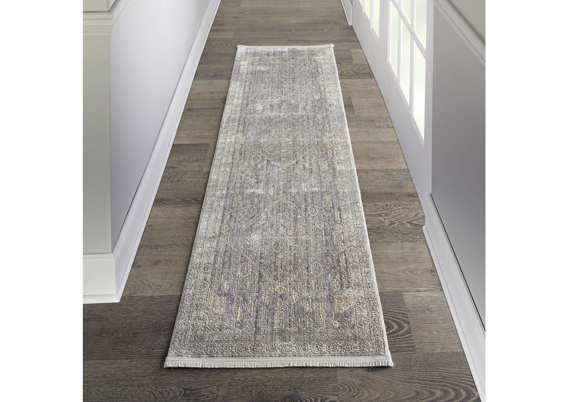 Nourison Lustrous Weave 8' Runner Area Rug,Nourison