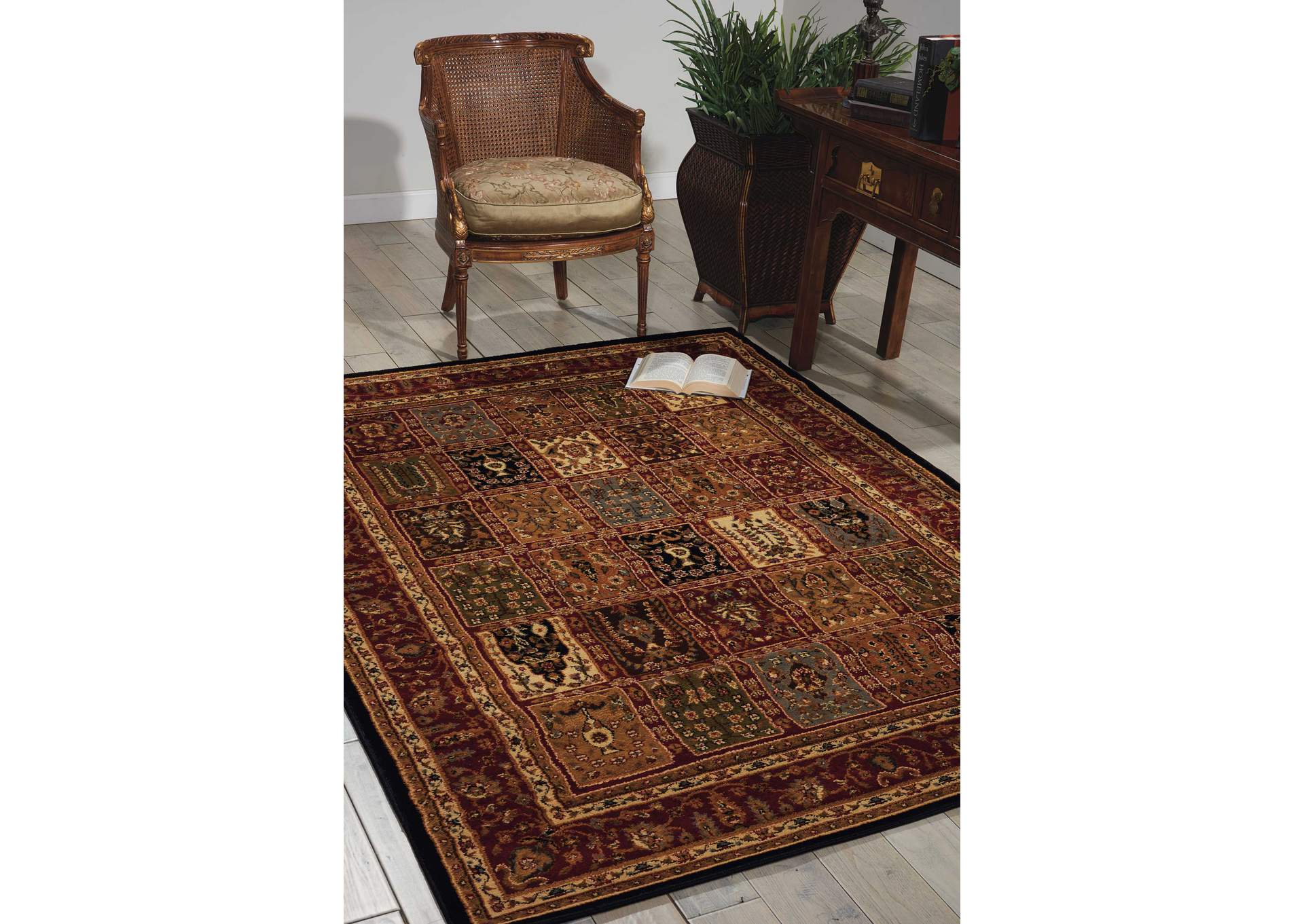 Nourison Paramount PAR07 Multicolor 8'x11' Rug,Nourison