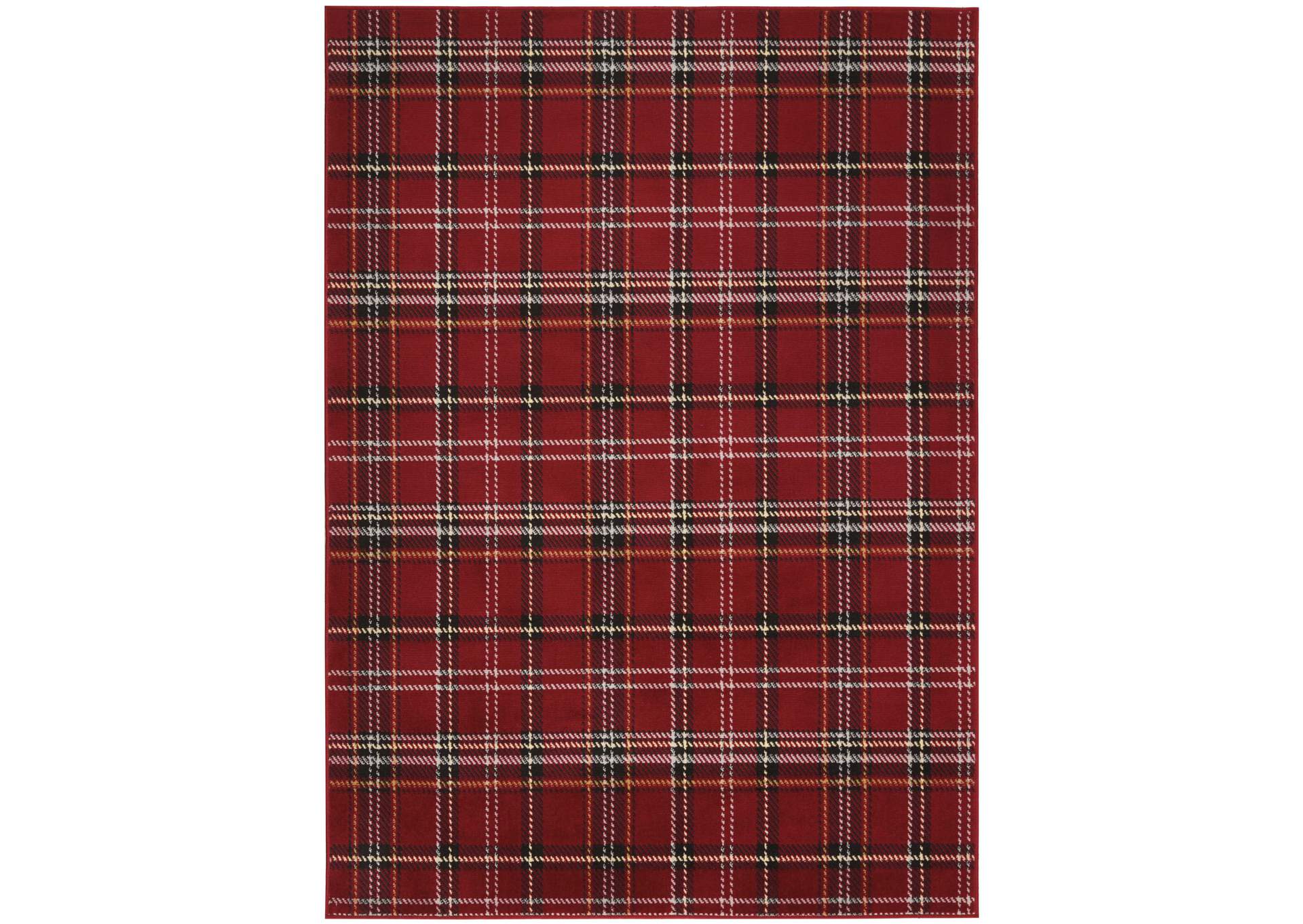 Nourison Grafix GRF03 Red 5'x7' Area Rug,Nourison