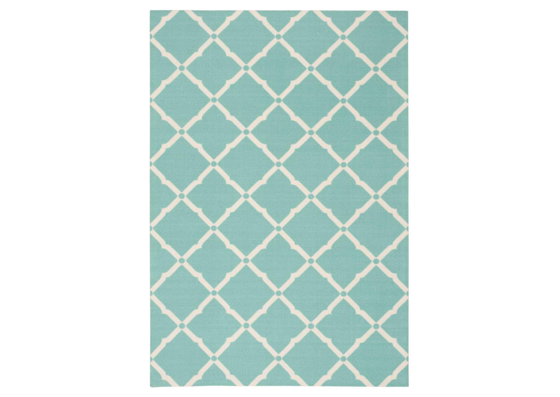 Nourison Home & Garden RS091 Blue 10'x14' Rug,Nourison