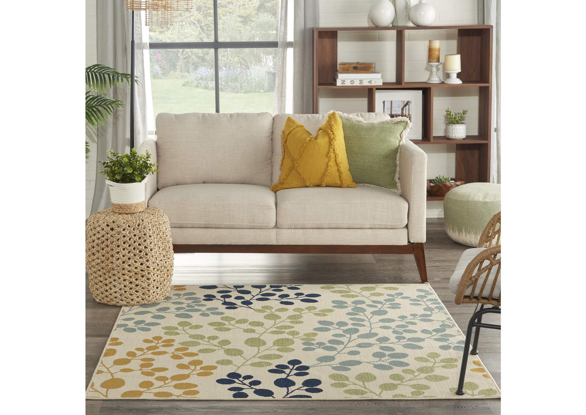 Nourison Caribbean 5' Square Area Rug,Nourison