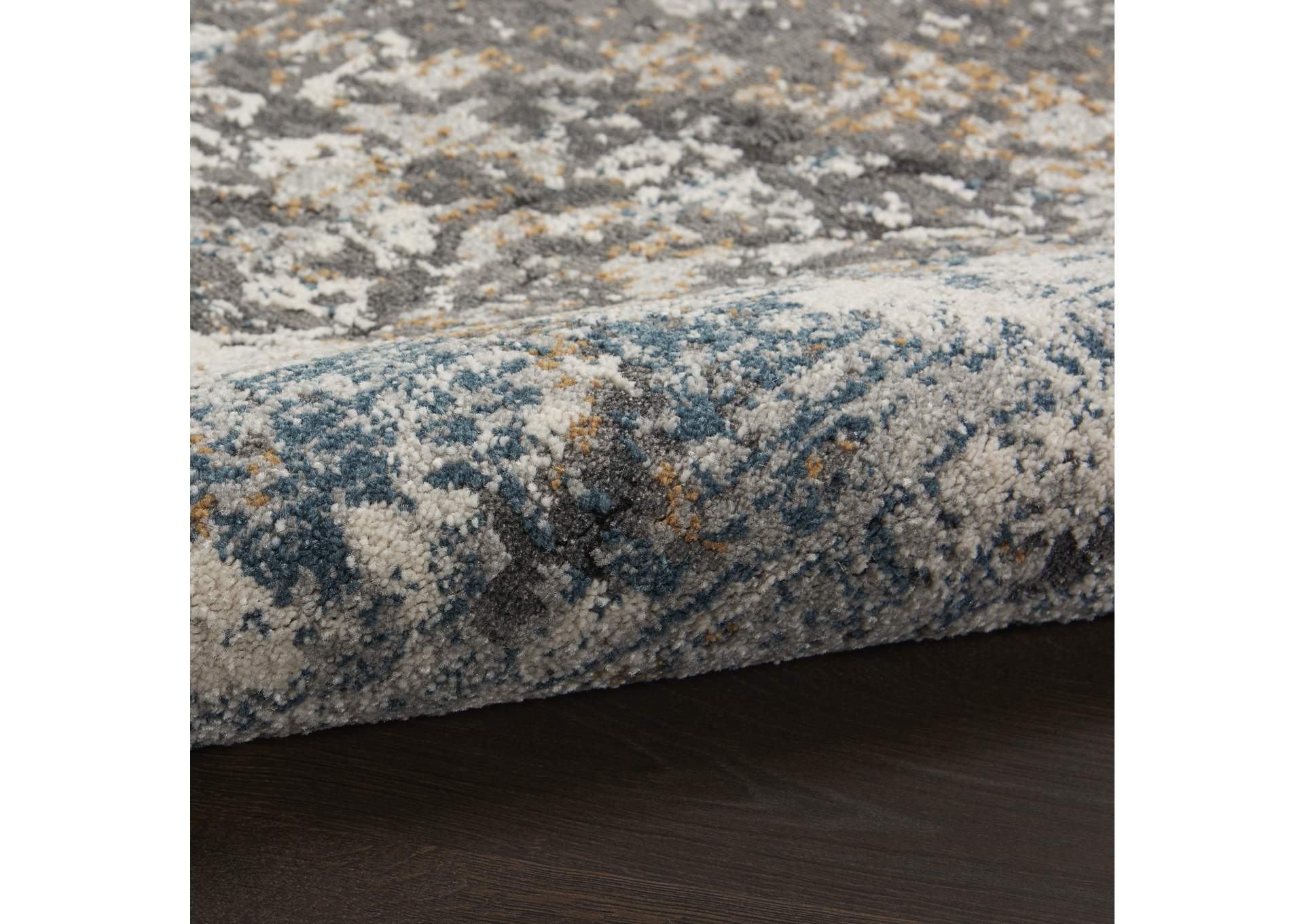 Nourison Tangra 9'x12' Grey Multi Area Rug,Nourison
