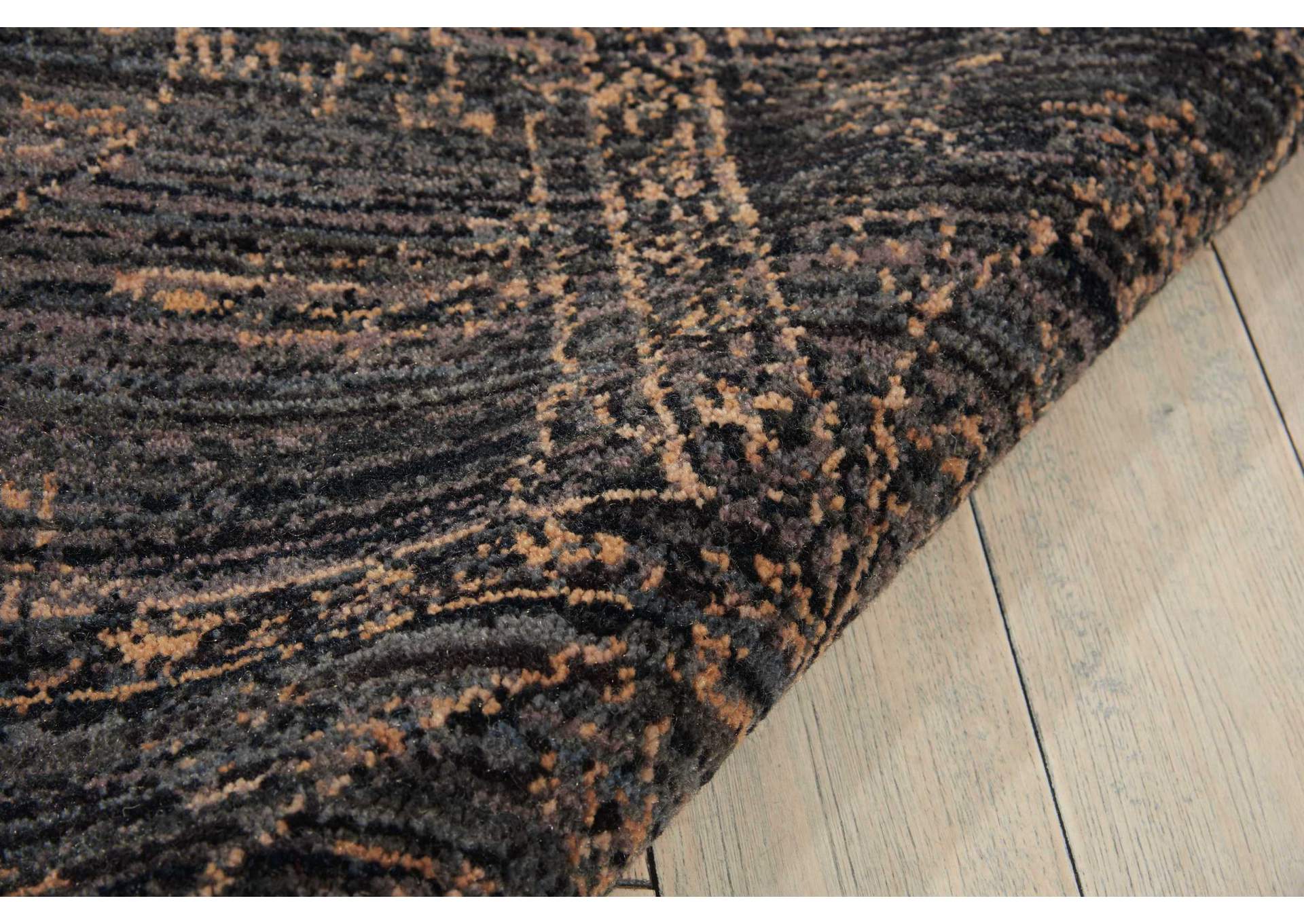 Nourison 2020 NR202 Charcoal 6'x9' Area Rug,Nourison
