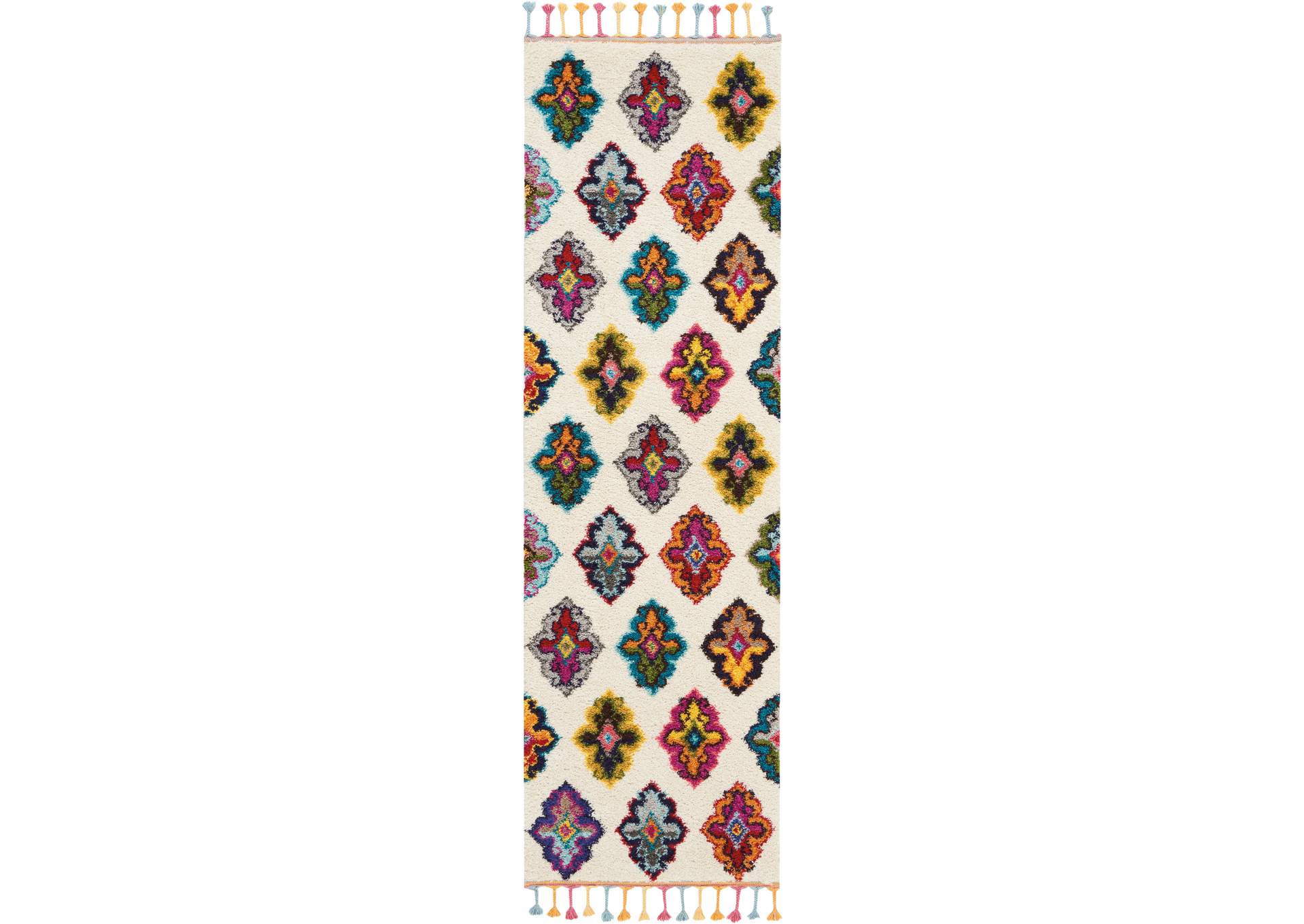 Nourison Nomad NMD06 Multicolor 8' Runner Hallway Rug,Nourison