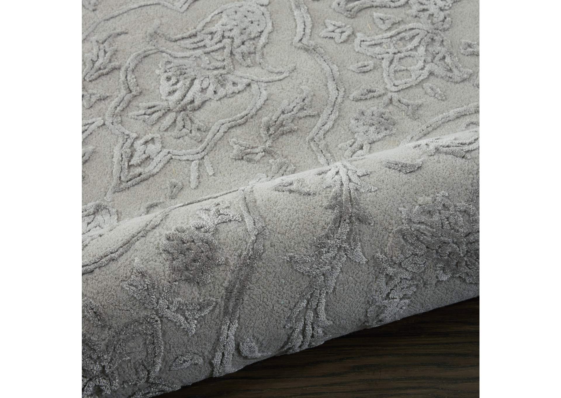 Nourison Opaline OPA15 Taupe 9'x12' Oversized Rug,Nourison