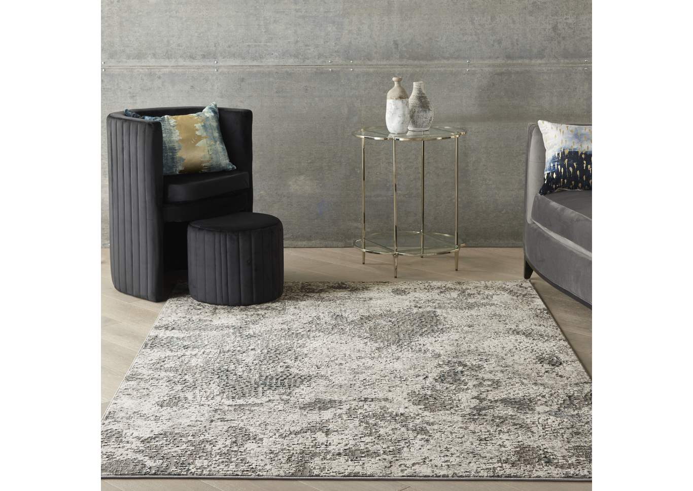 Michael Amini MA90 Uptown 4' x 6' Area Rug,Nourison