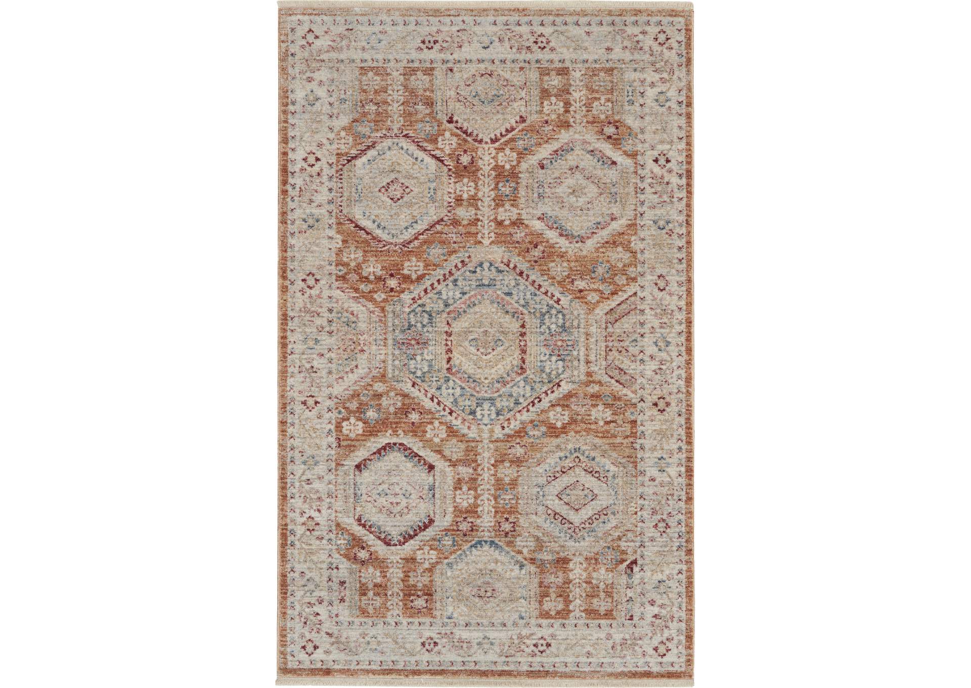 Nourison Homestead 3'x5' Traditional Area Rug,Nourison