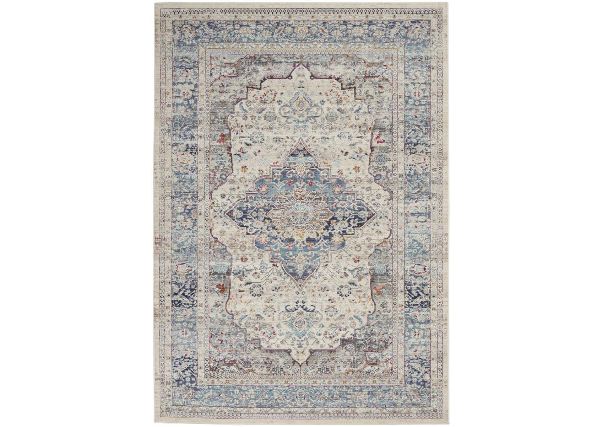 Nourison Vintage Kashan 4' x 6' Area Rug,Nourison