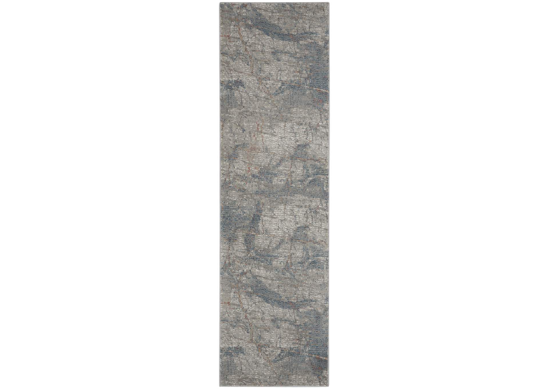 Nourison Rustic Textures 8' Runner Area Rug,Nourison