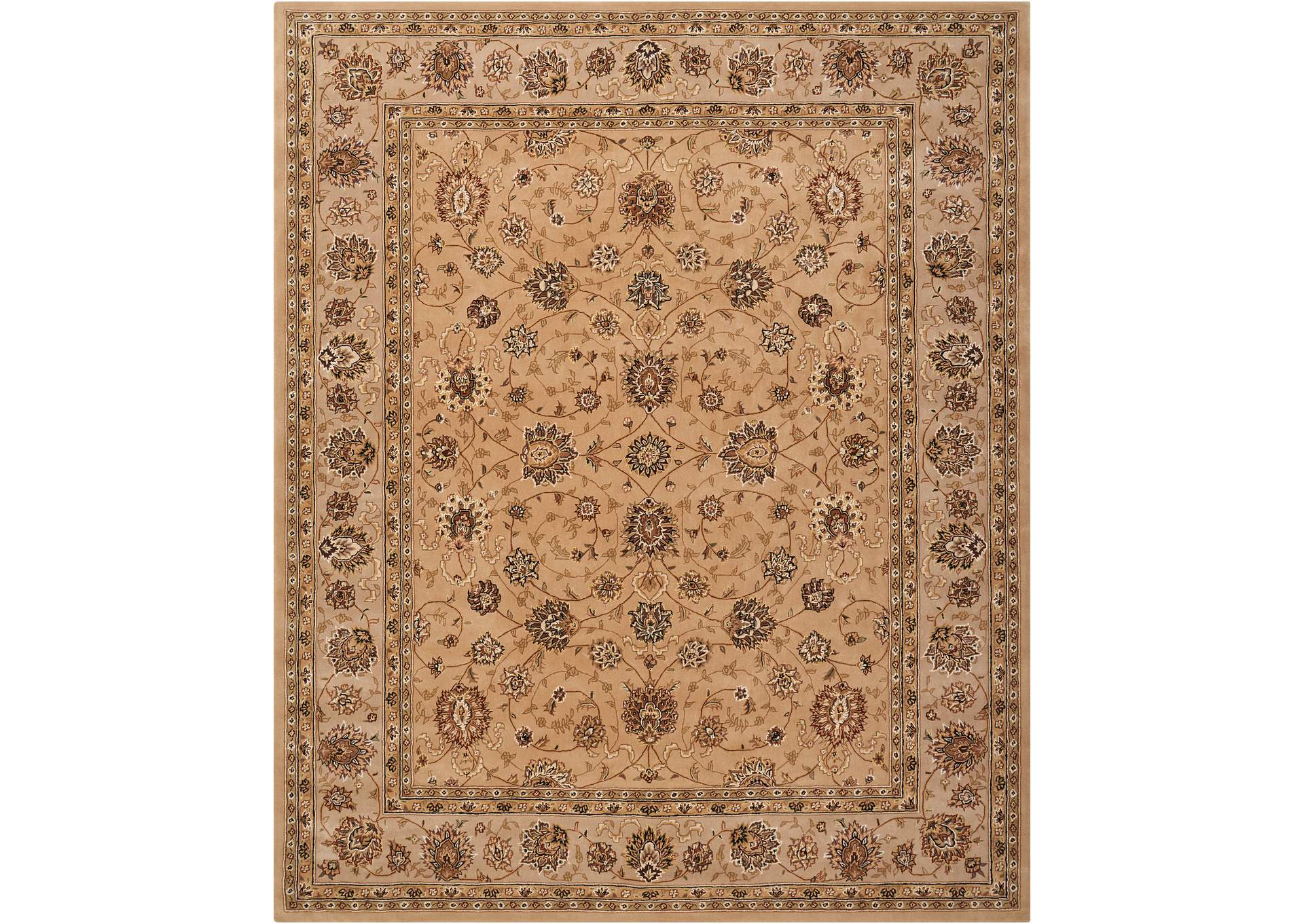 Nourison 2000 2071 Camel 10' Oval Area Rug,Nourison