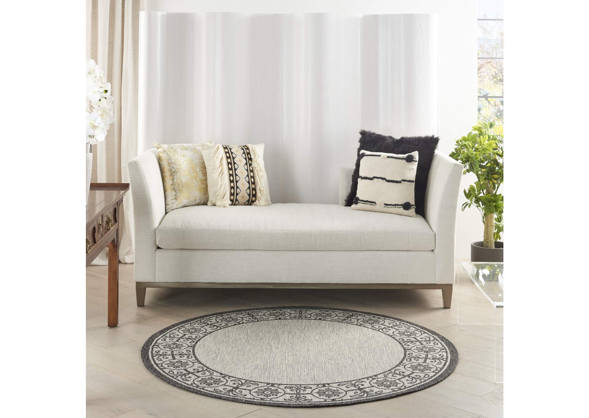 Nourison Country Side 5' Round Area Rug,Nourison