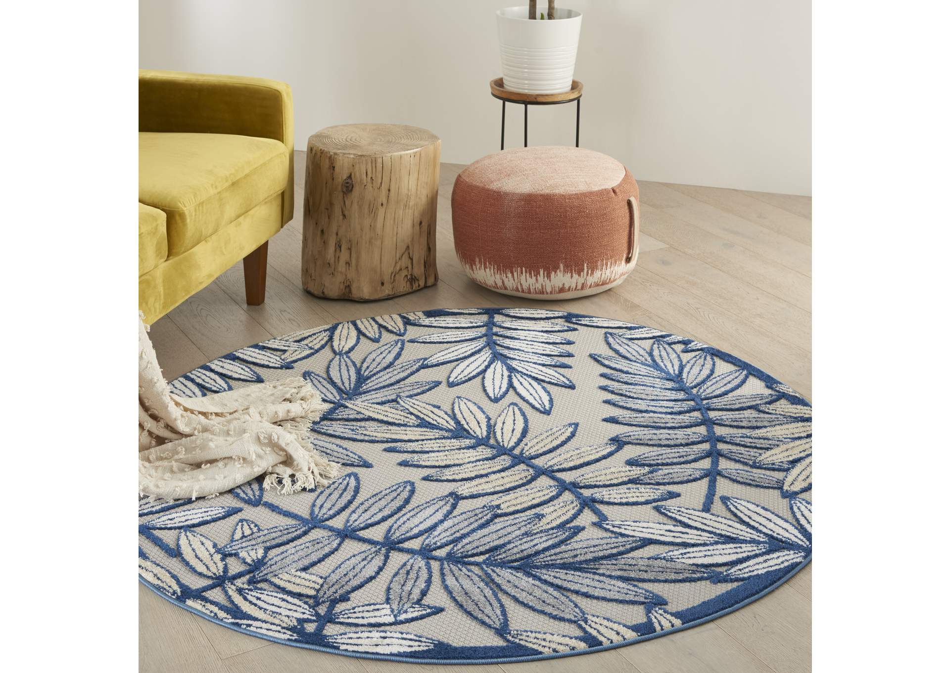 Nourison Aloha 4' Round Area Rug,Nourison