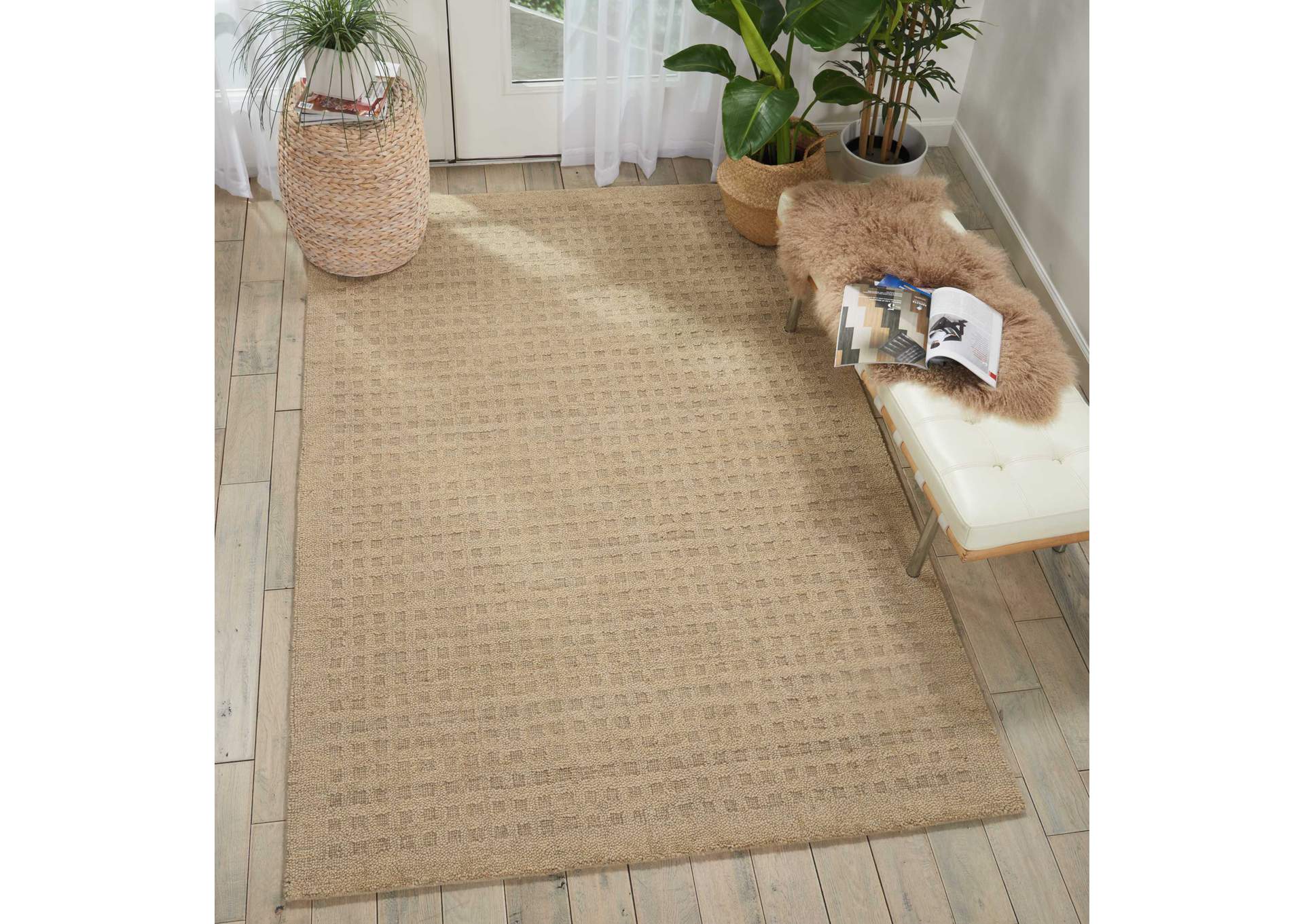 Nourison Marana MNN01 Taupe 4'x6' Area Rug,Nourison