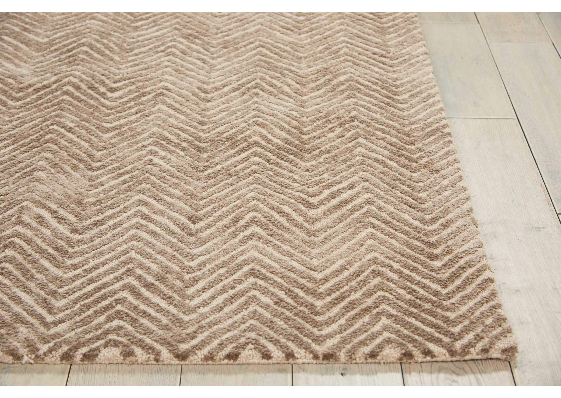 Nourison Deco Mod DEC03 Taupe 10'x13' Oversized Rug,Nourison