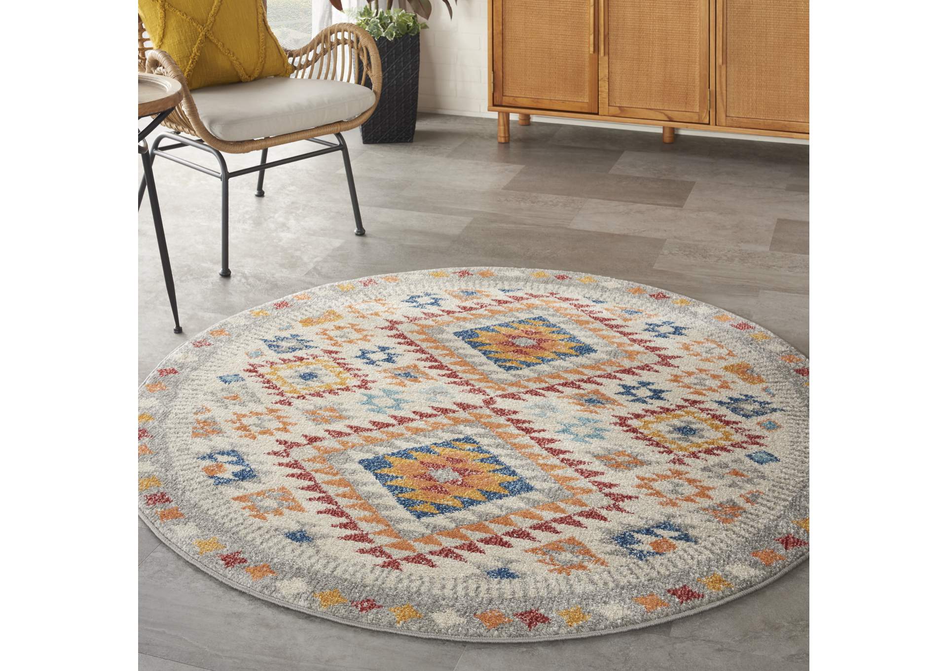 Nourison Passion 4' Round Area Rug,Nourison