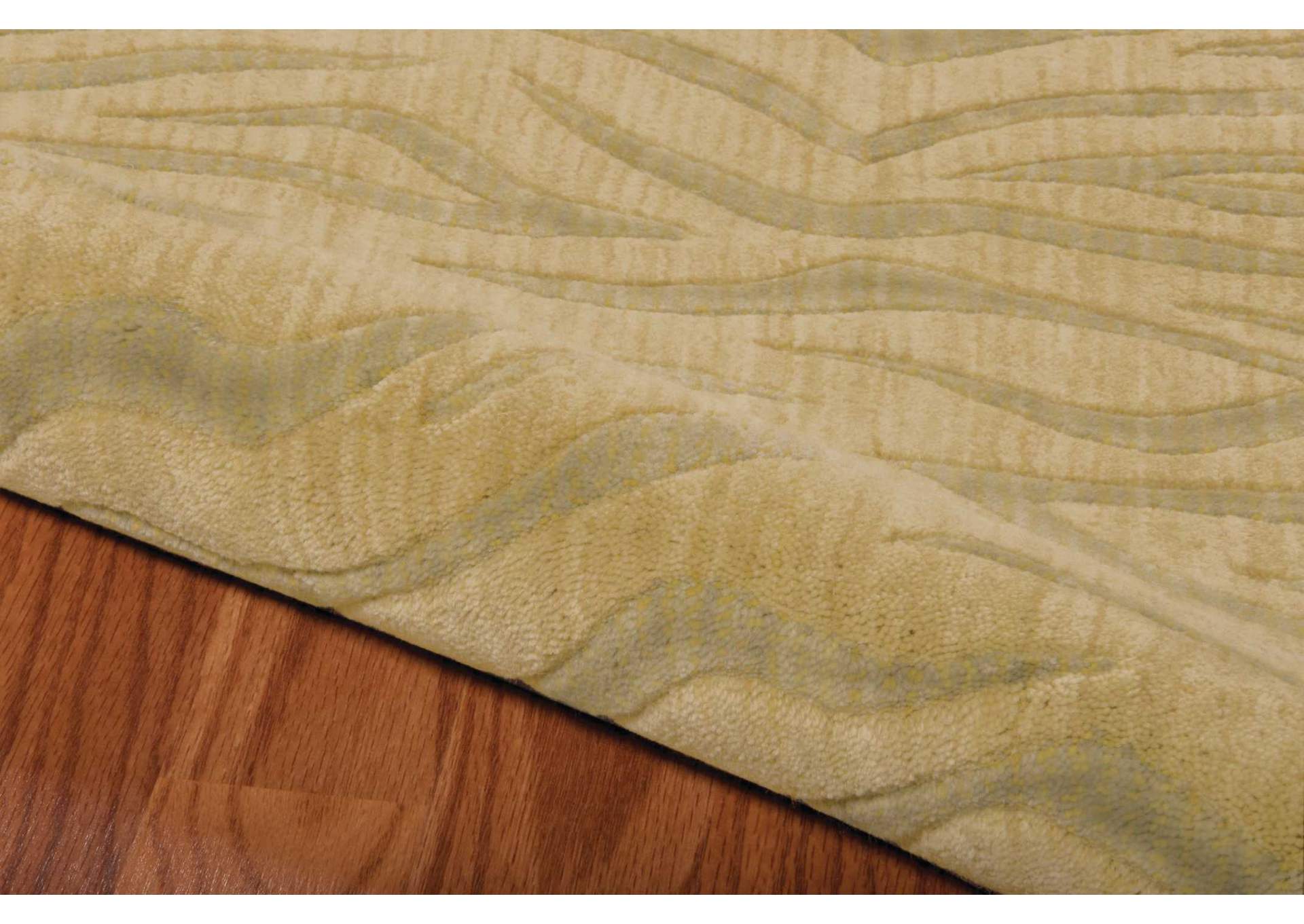 Nourison Cosmopolitan CS29 Beige and Green 4'x6' Area Rug,Nourison