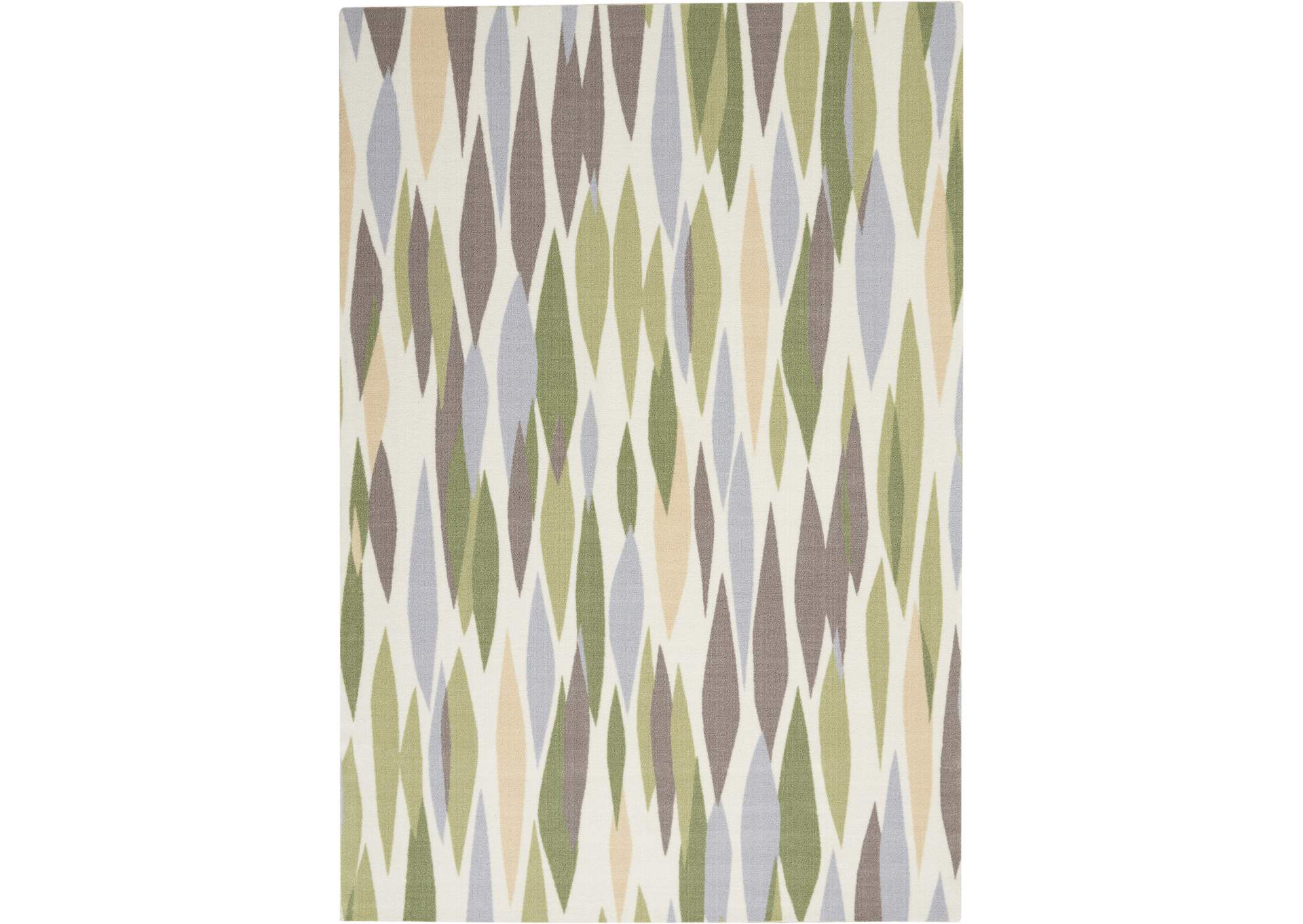 Nourison Sun N Shade SND01 Purple 4'x6' Area Rug,Nourison