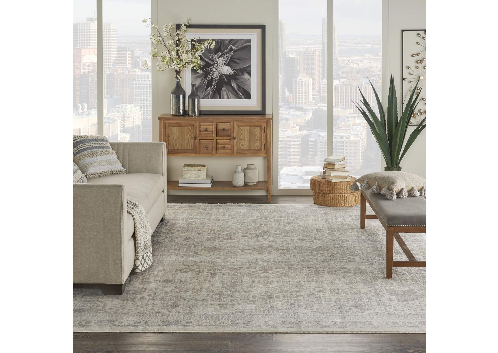 Nourison Lustrous Weave 10' x 13' Area Rug,Nourison