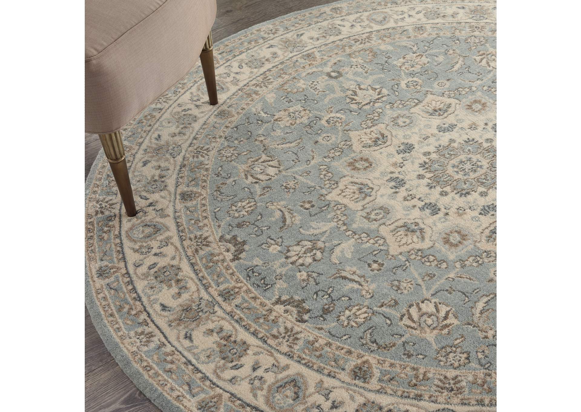 Nourison Living Treasures 6' Round Area Rug,Nourison