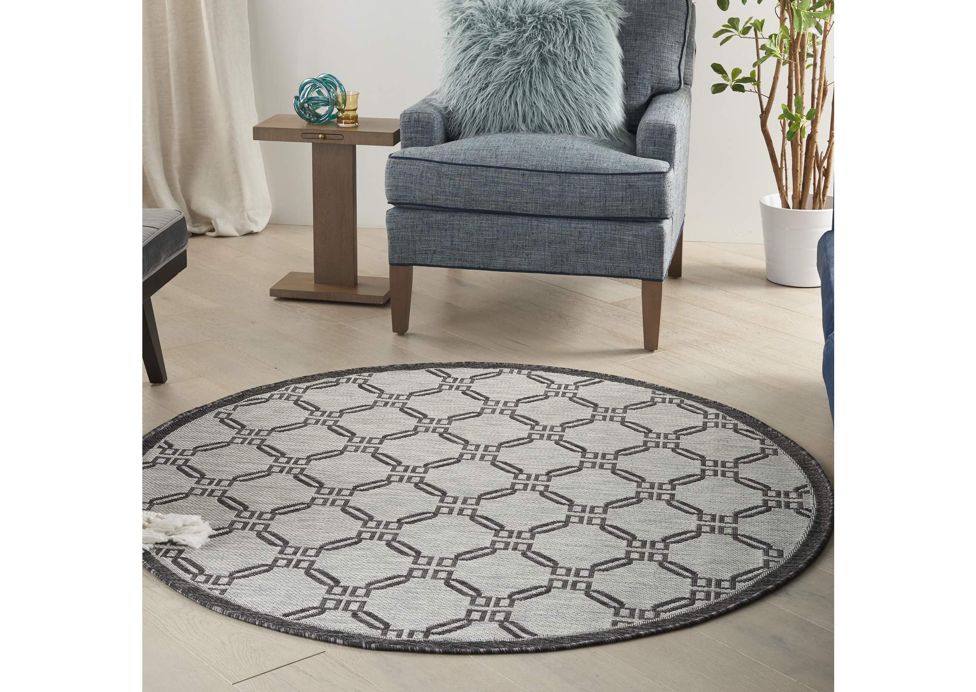 Nourison Country Side 5' Round Area Rug,Nourison