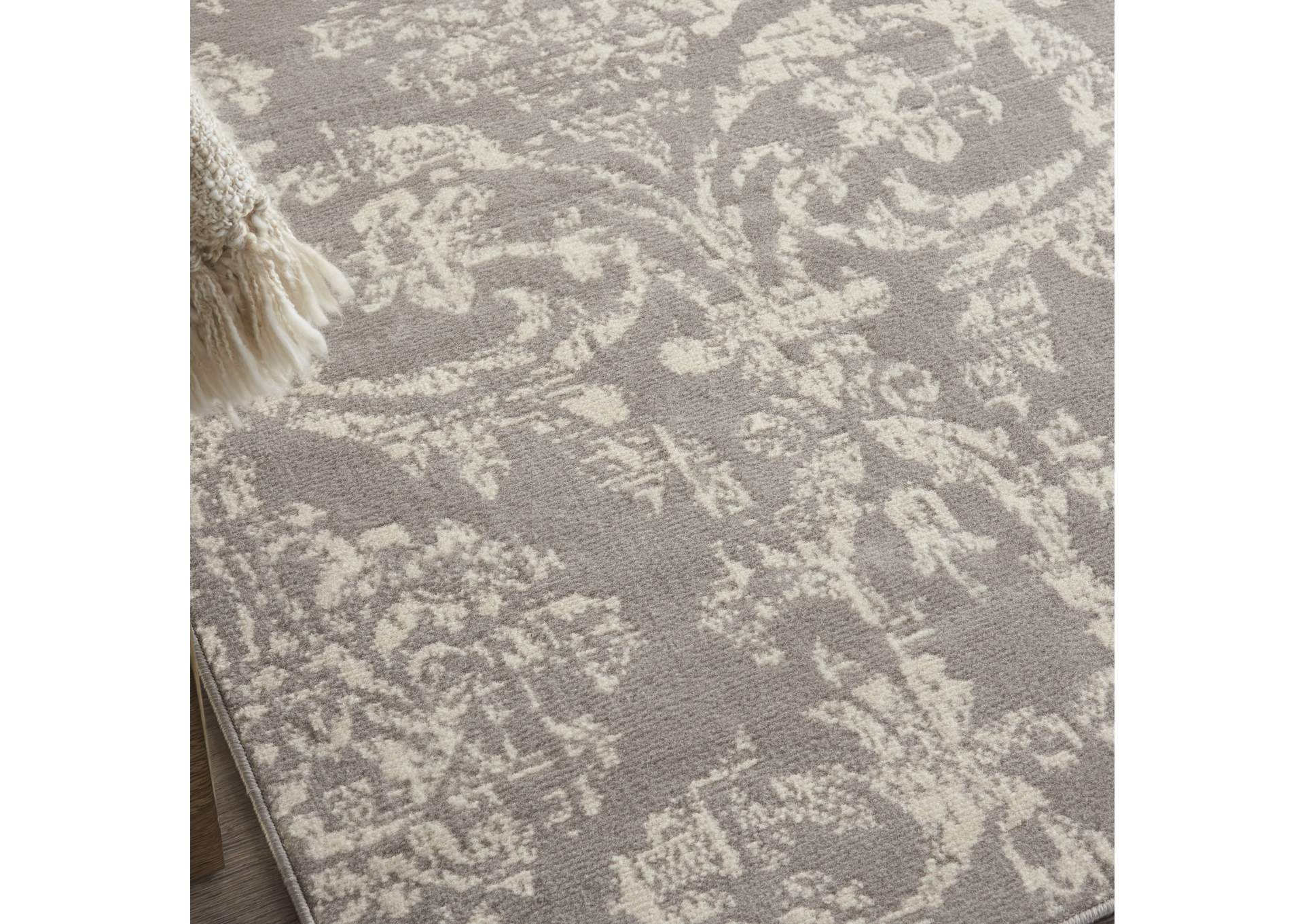 Nourison Jubilant 3'x5' Grey Area Rug,Nourison