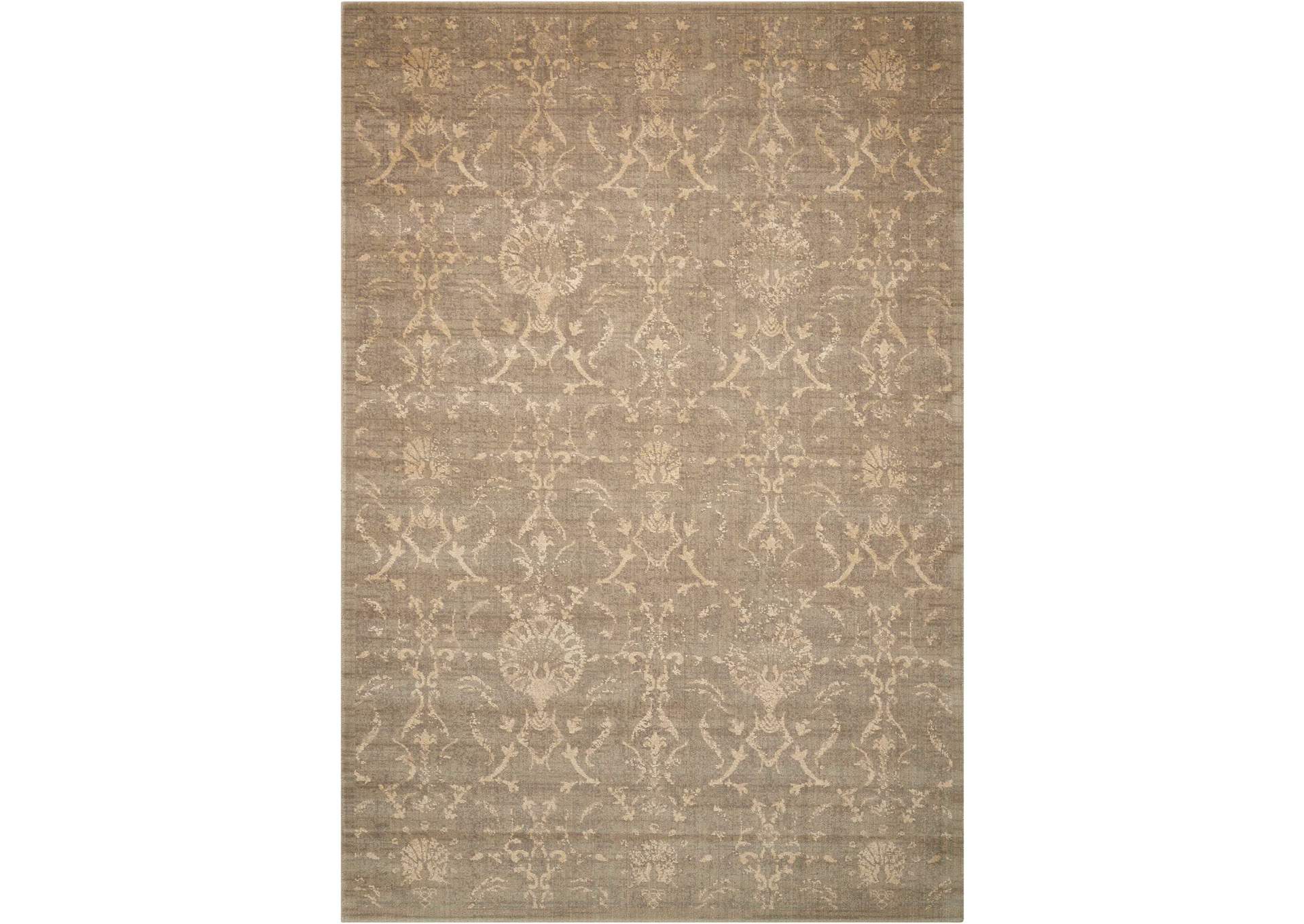 Nourison Silk Elements SKE03 Green 5'x8' Area Rug,Nourison