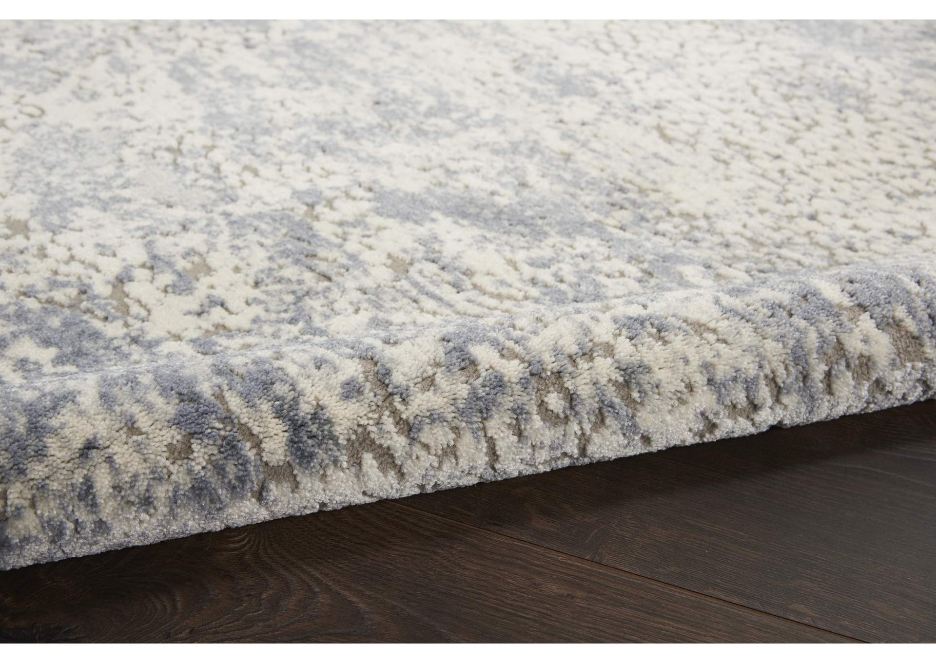 kathy ireland Home Sahara KI391 Charcoal and Ivory 4'x6' Area Rug,Nourison