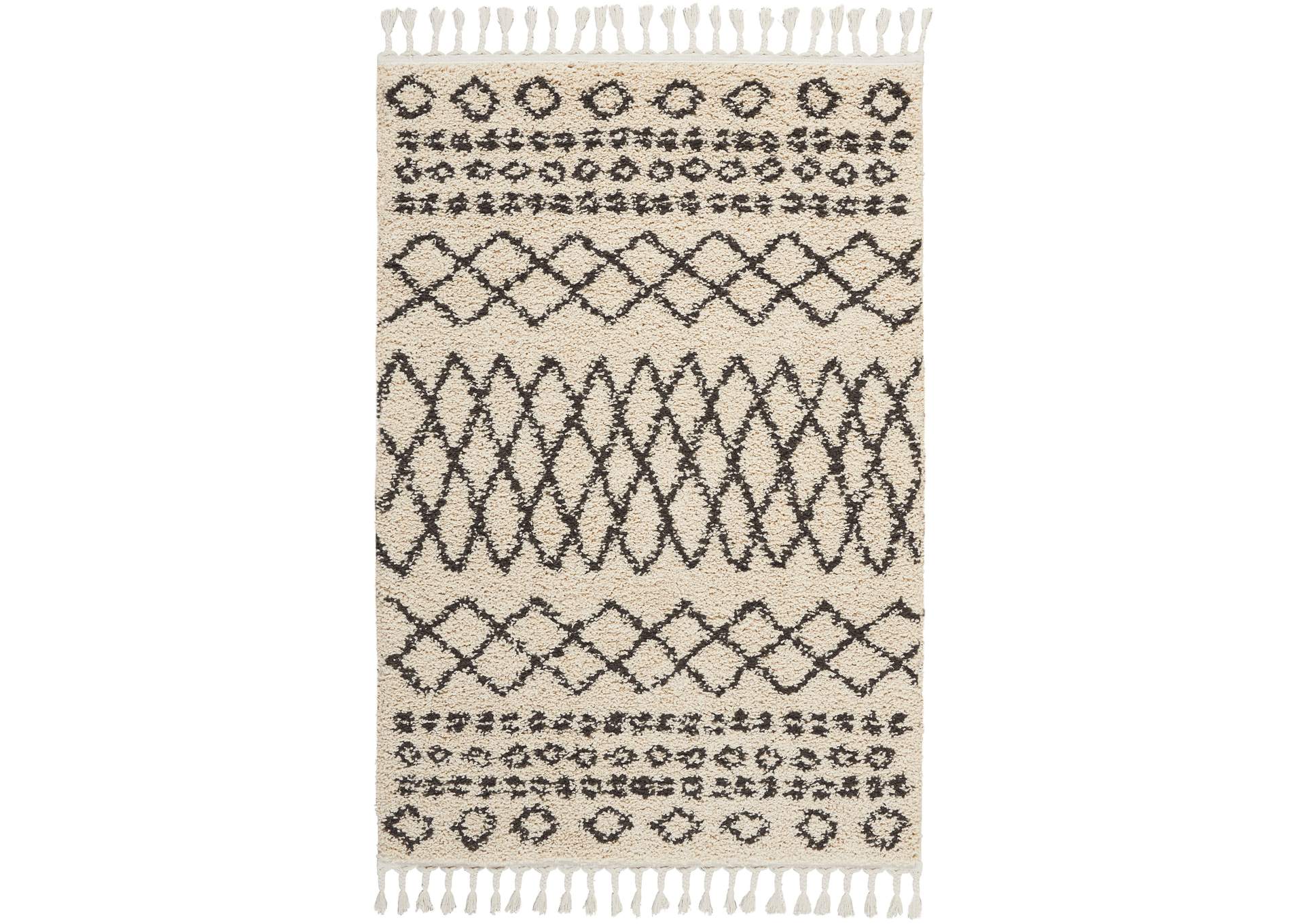 Nourison Moroccan Shag 4' x 7' Area Rug,Nourison