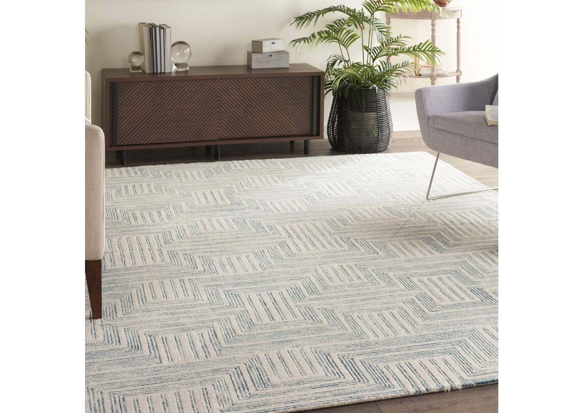 Nourison Interlock 8' x 11' Area Rug,Nourison