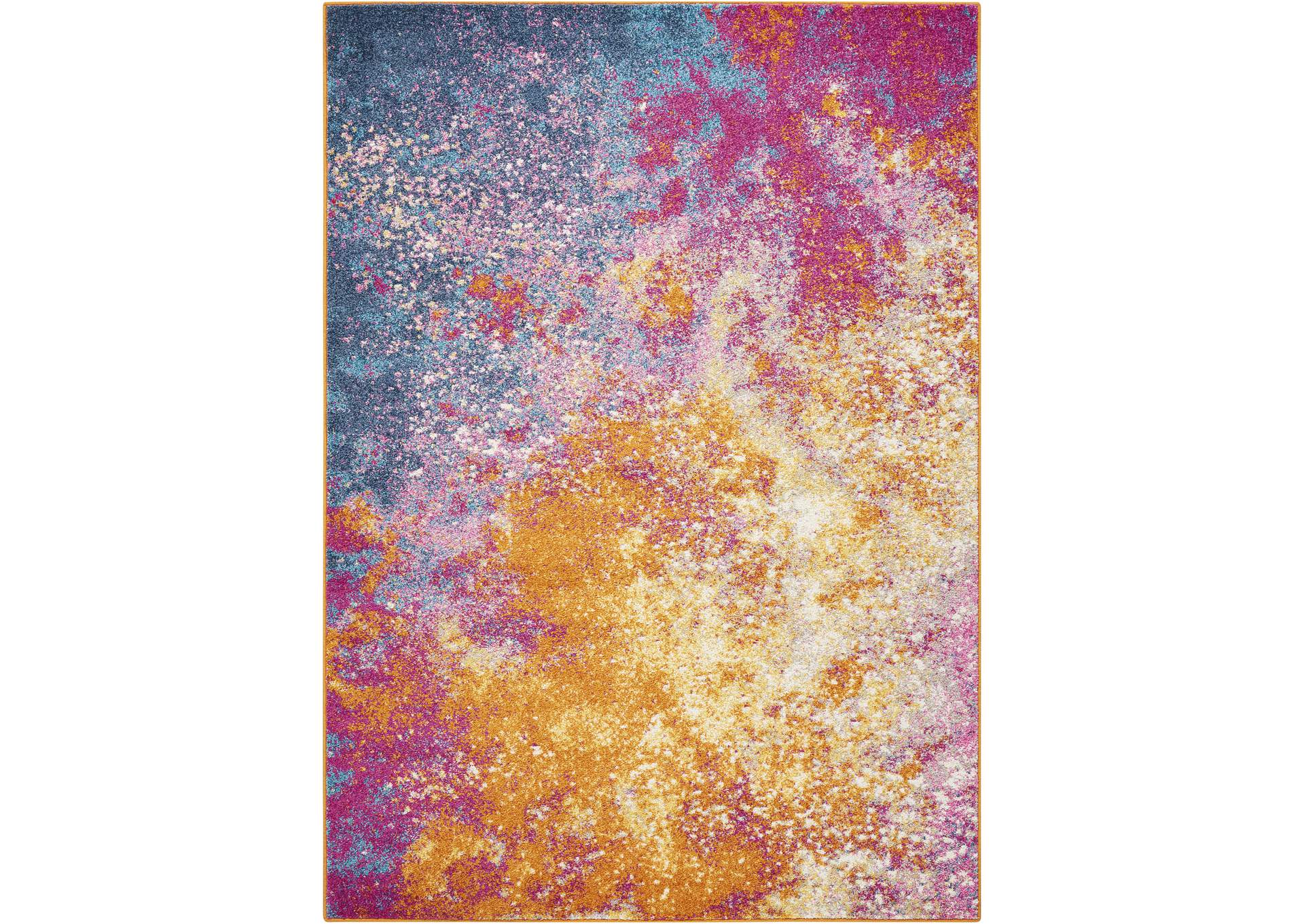 Nourison Passion PSN10 Multicolor 5'x7' Colorful Area Rug,Nourison