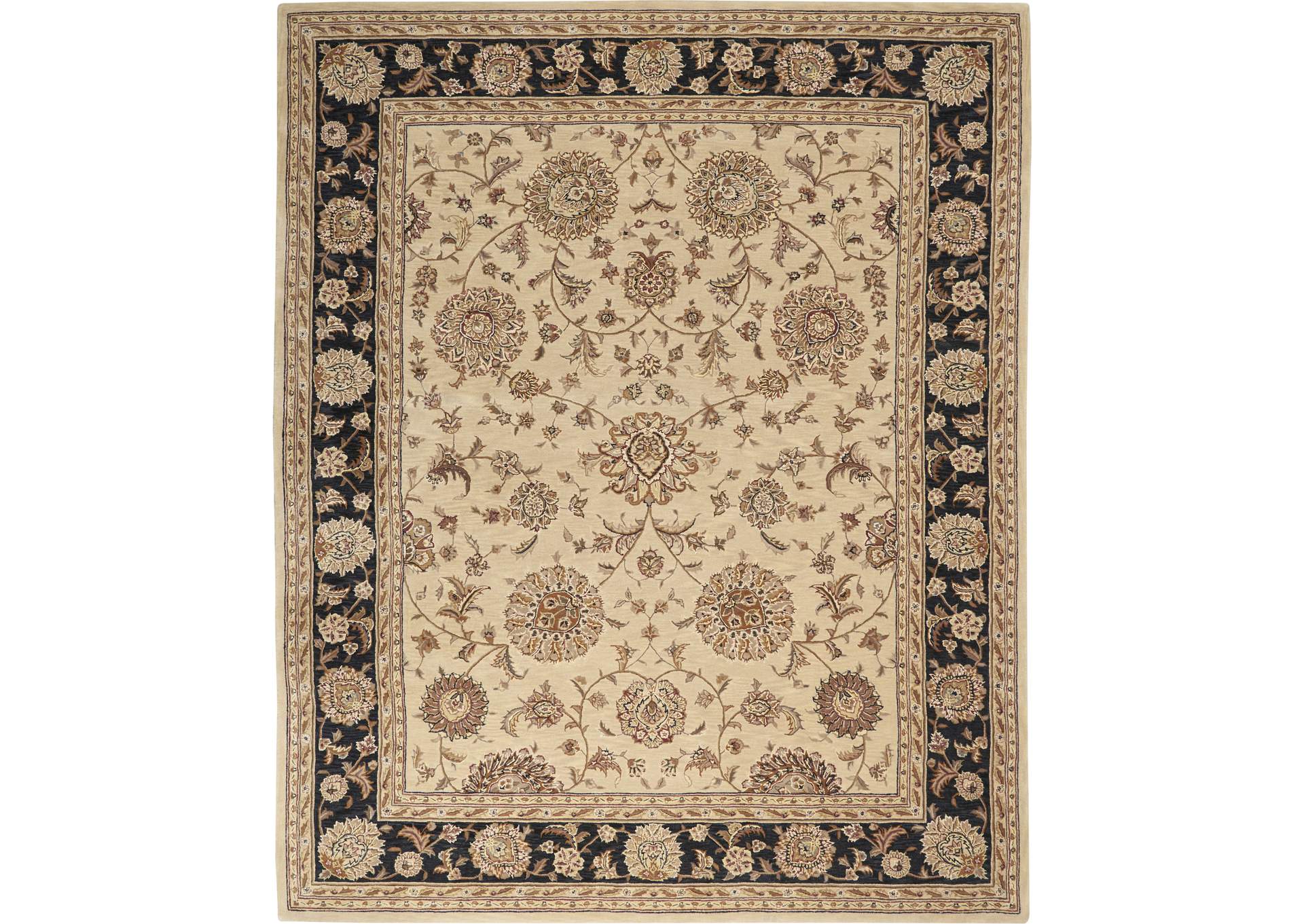 Nourison 2000 2207 Beige 9'x12' Area Rug,Nourison