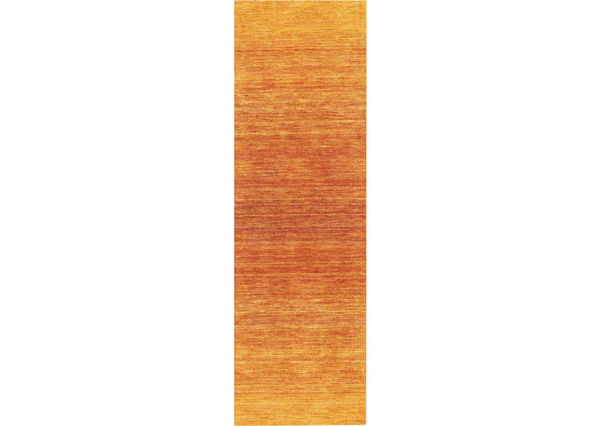 Calvin Klein Linear Glow GLO01 Brown 8' Runner Hallway Rug,Nourison