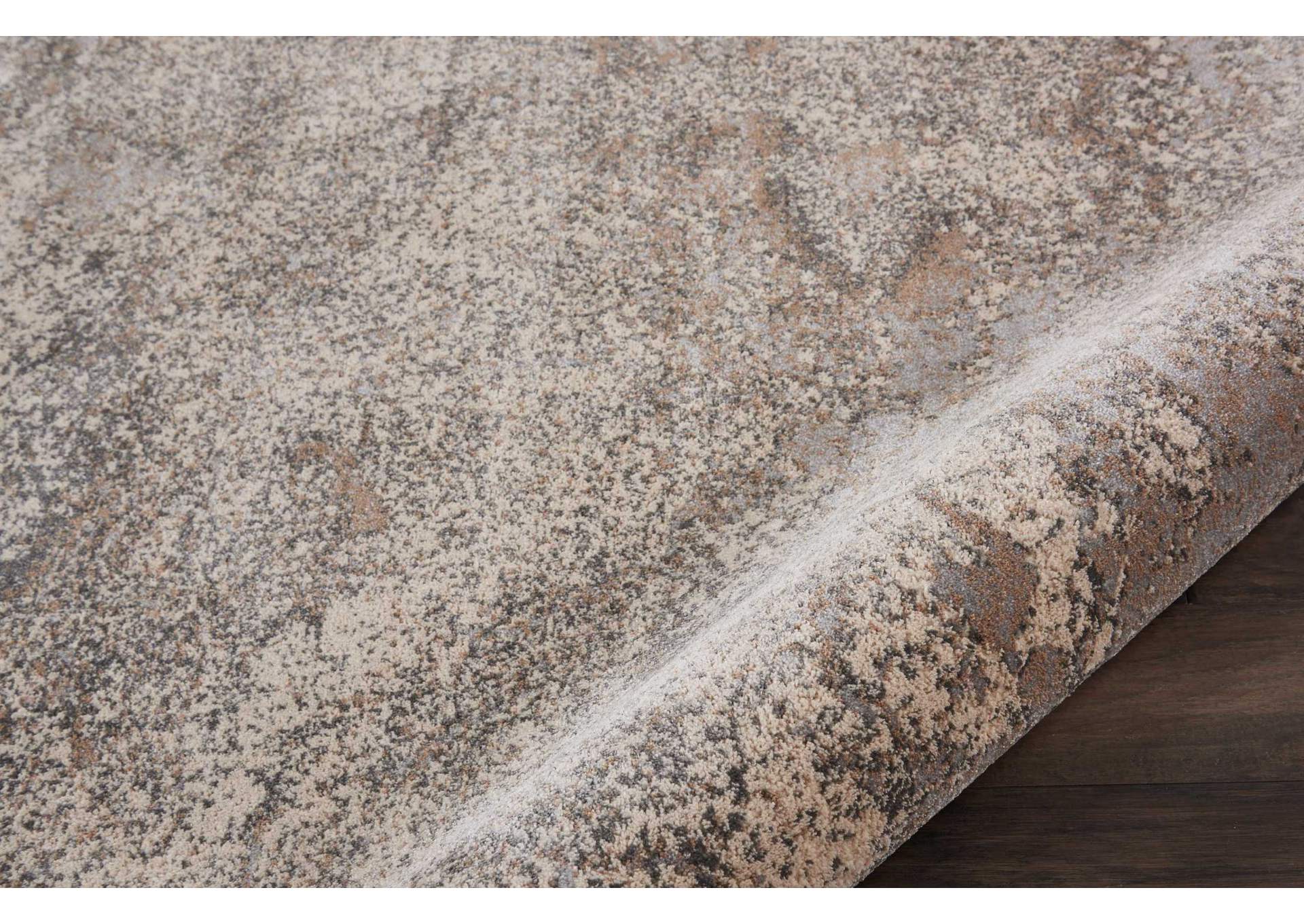 kathy ireland Home Heritage KI352 Grey 4'x6' Area Rug,Nourison