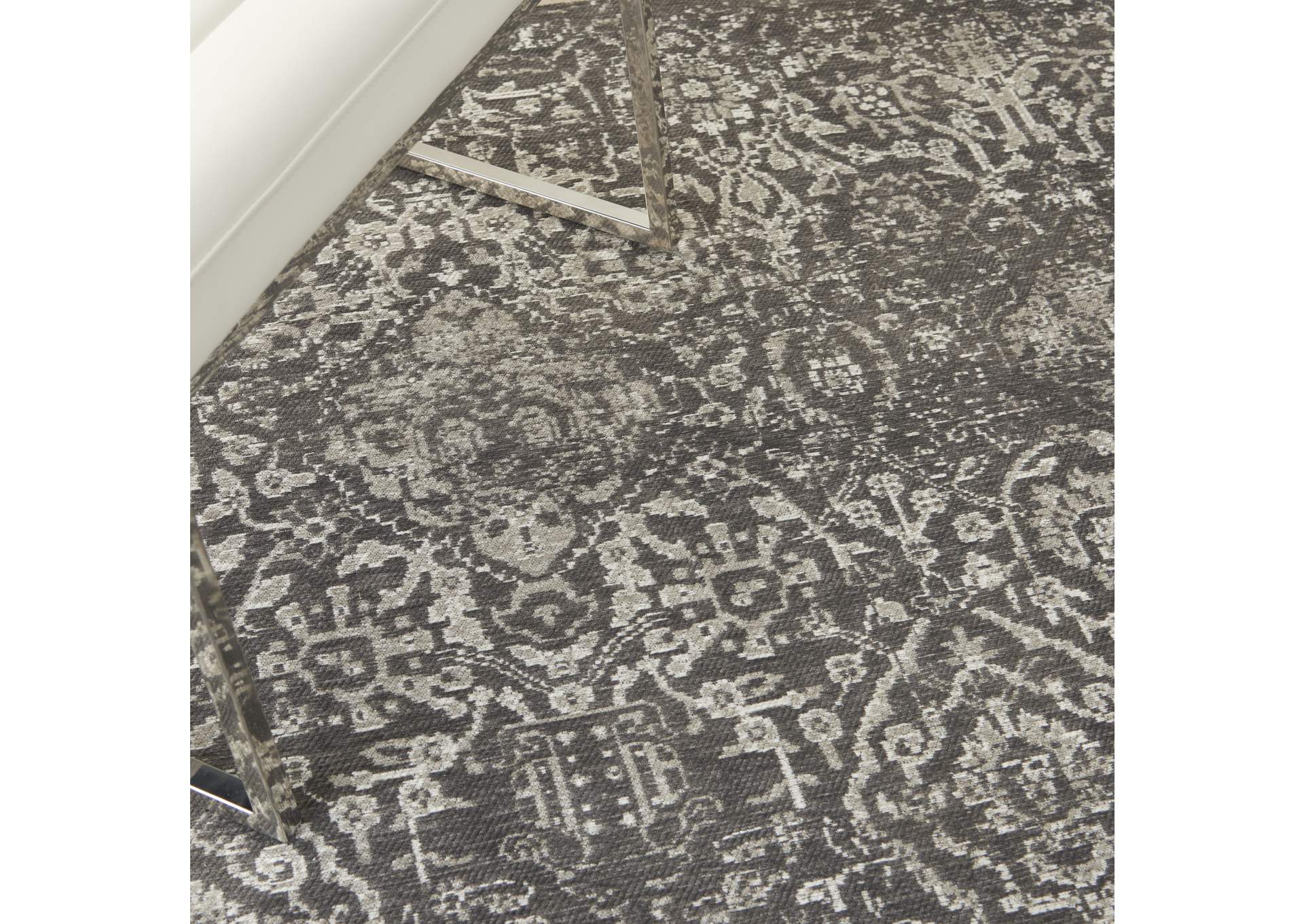Nourison Damask 4' x 6' Area Rug,Nourison