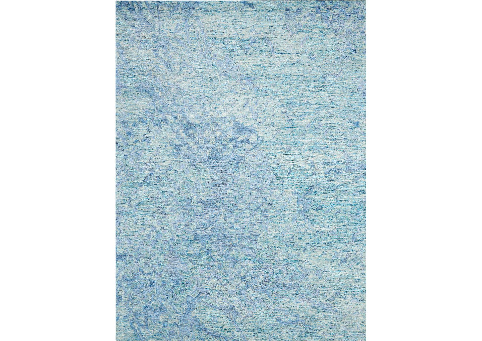 Nourison Gemstone GEM05 Blue 8'x10' Rug,Nourison