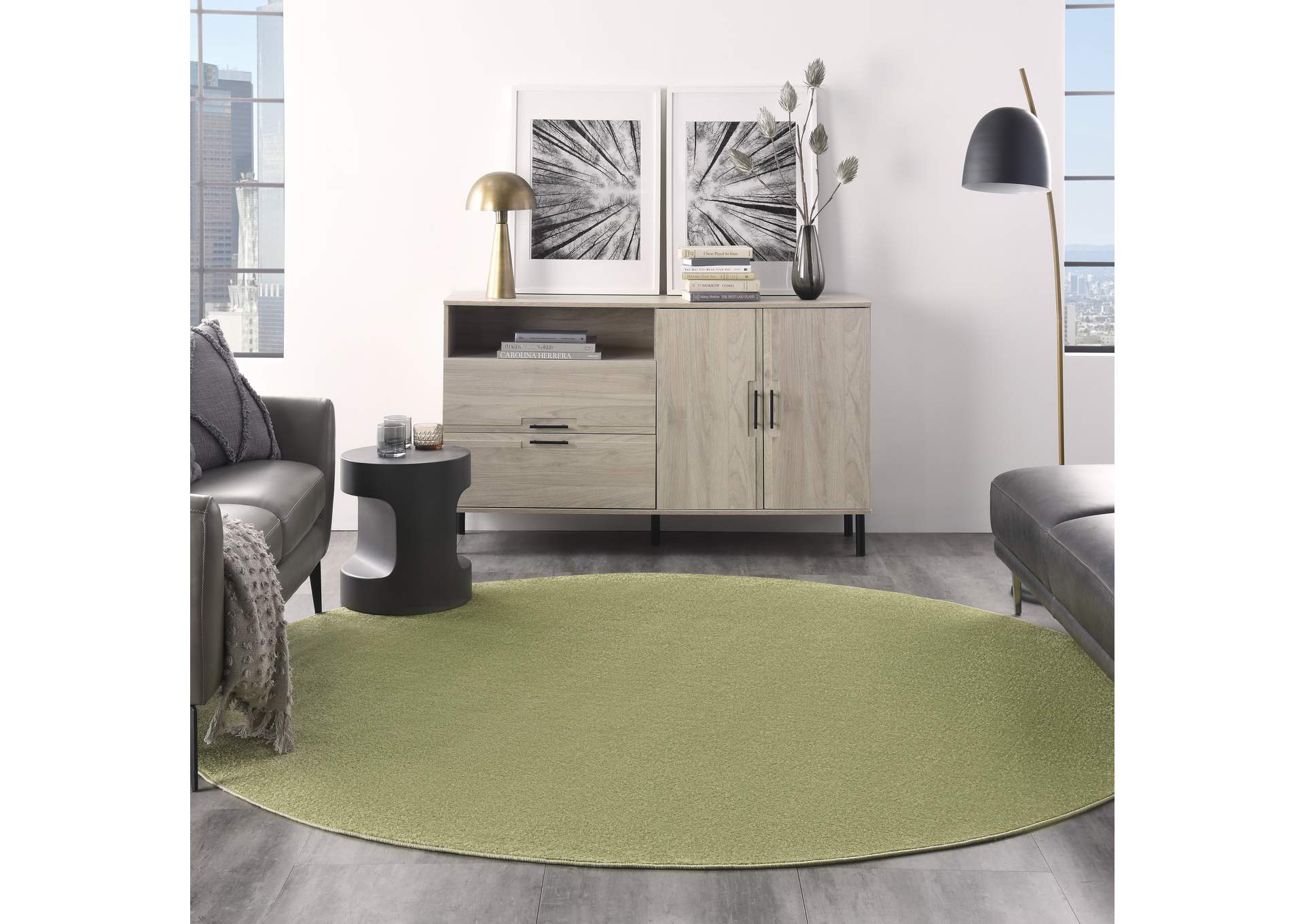Nourison Nourison Essentials 8' Round Area Rug,Nourison