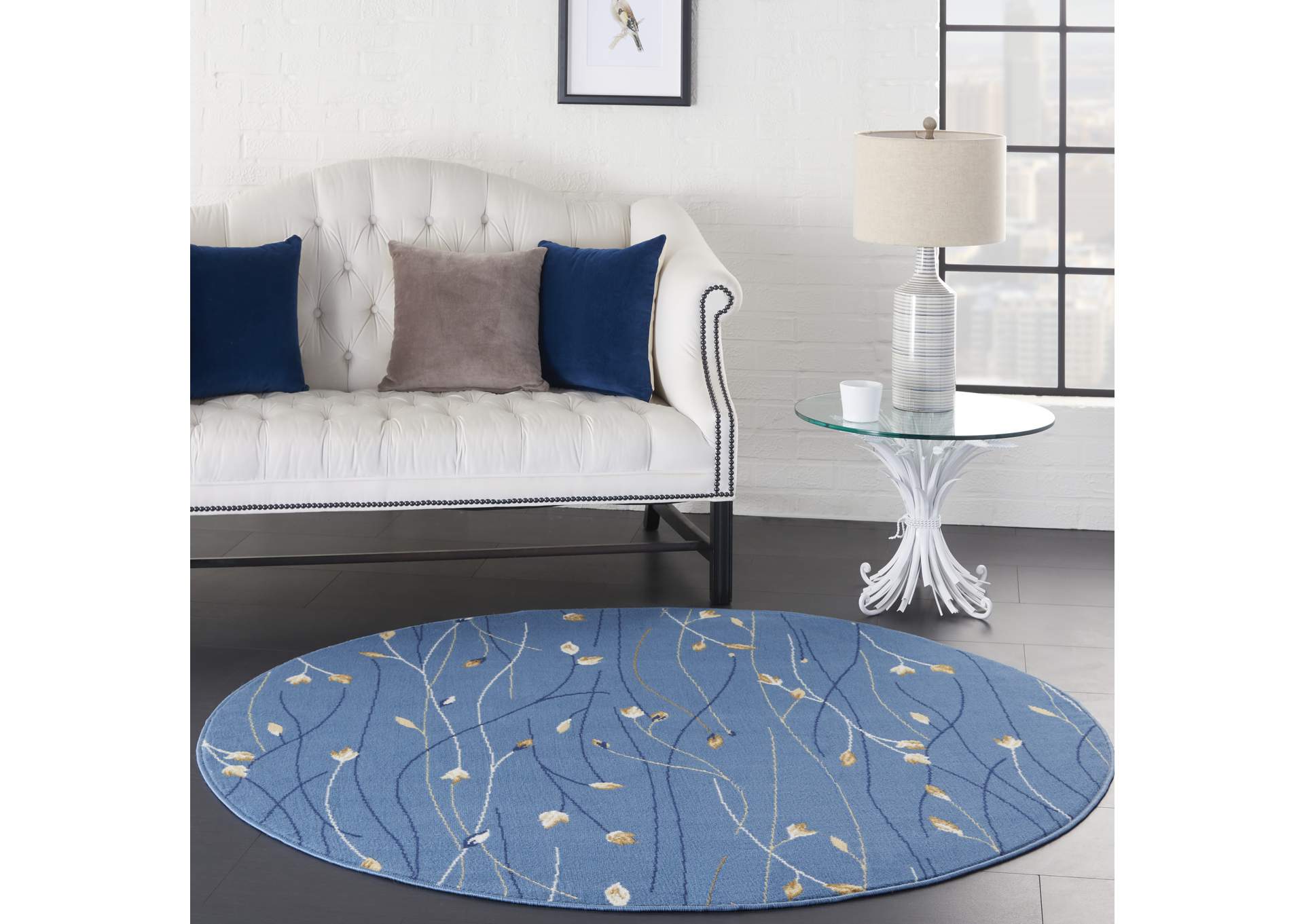 Nourison Grafix 5' Round Area Rug,Nourison